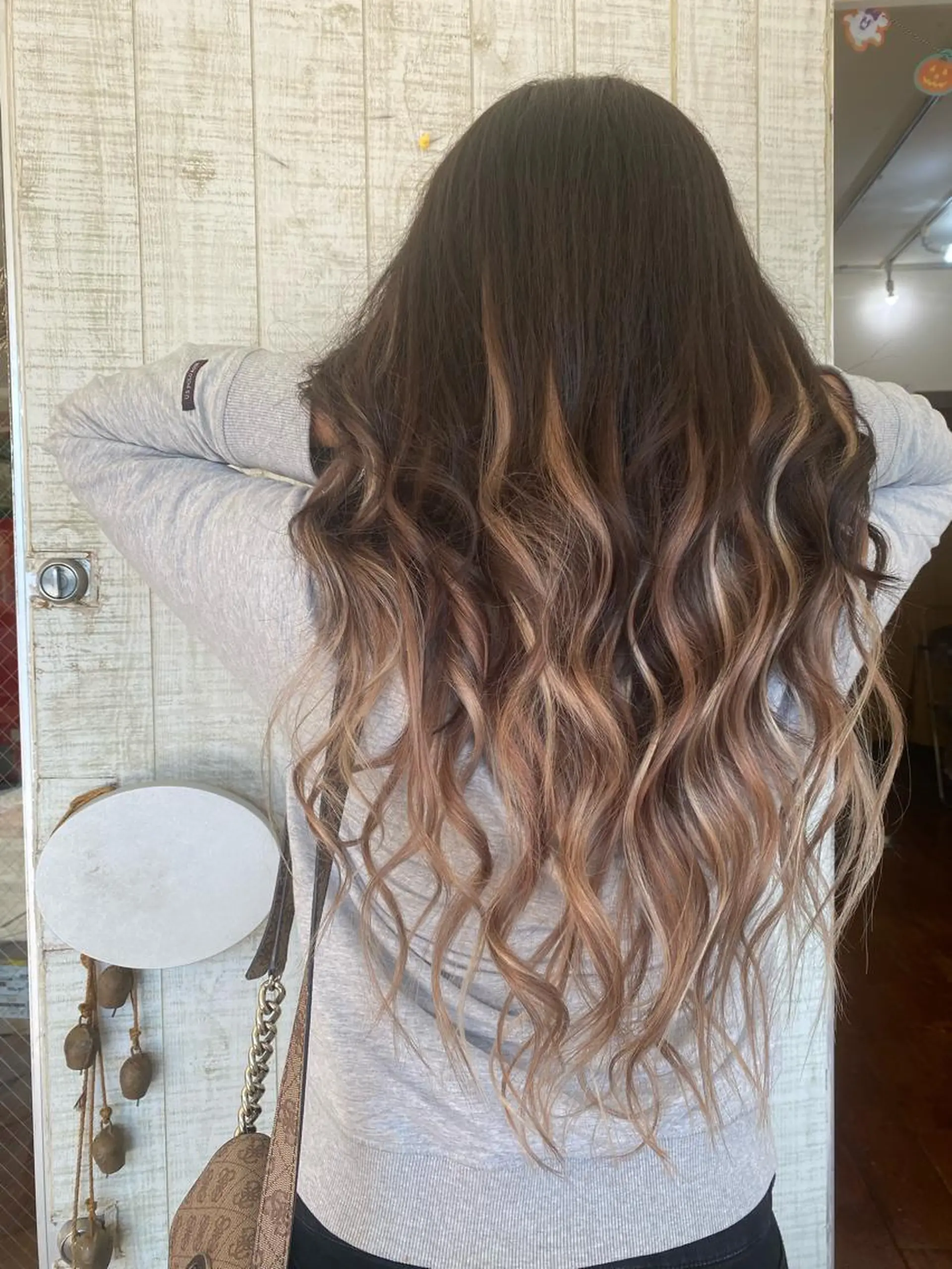 ロング エクステ プルエク/clana ♡marinのヘアスタイル