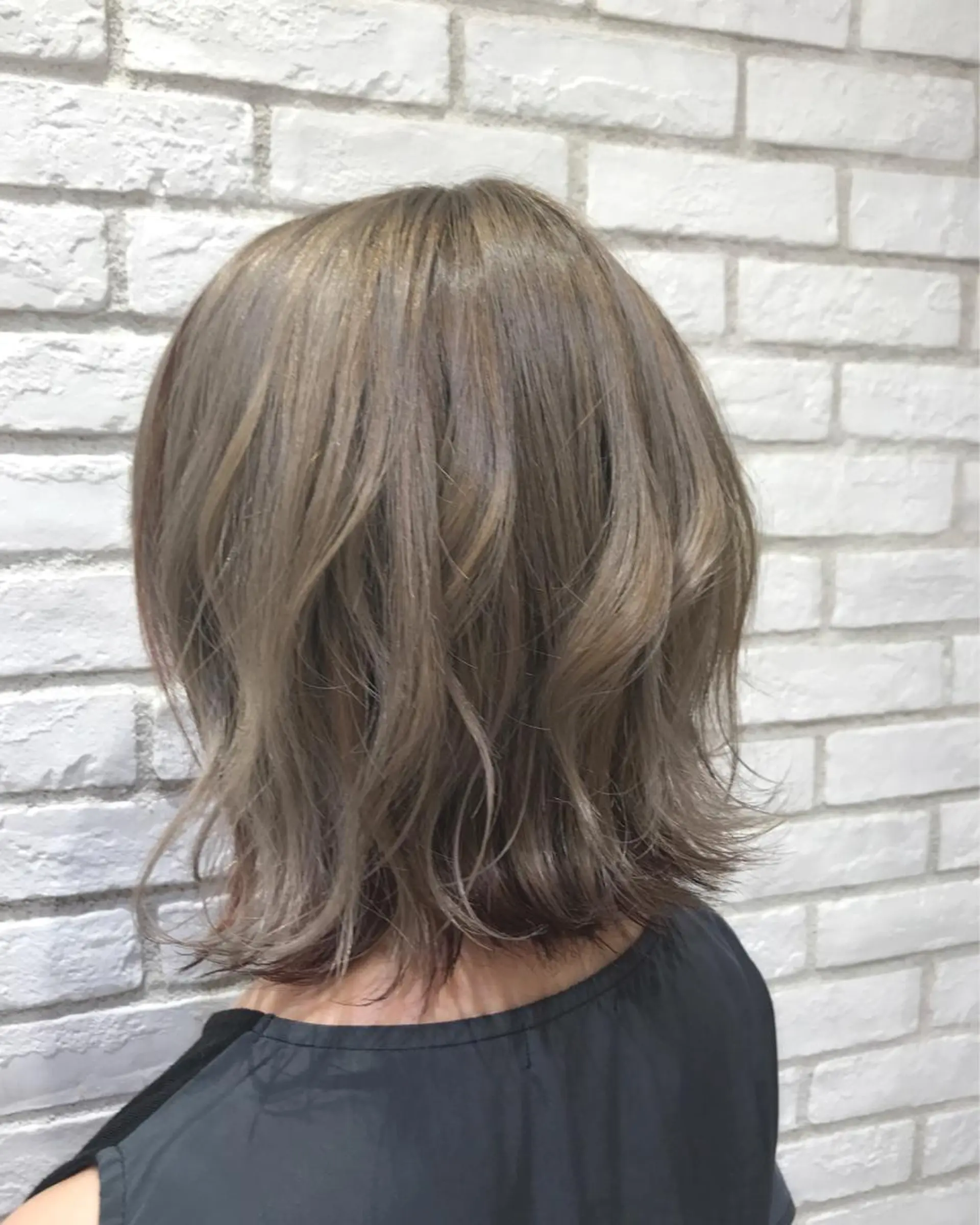 ショート カラー アッシュ インナーカラー パープルカラー シルバー シルバーアッシュ Ash 戸田公園店のヘアスタイル