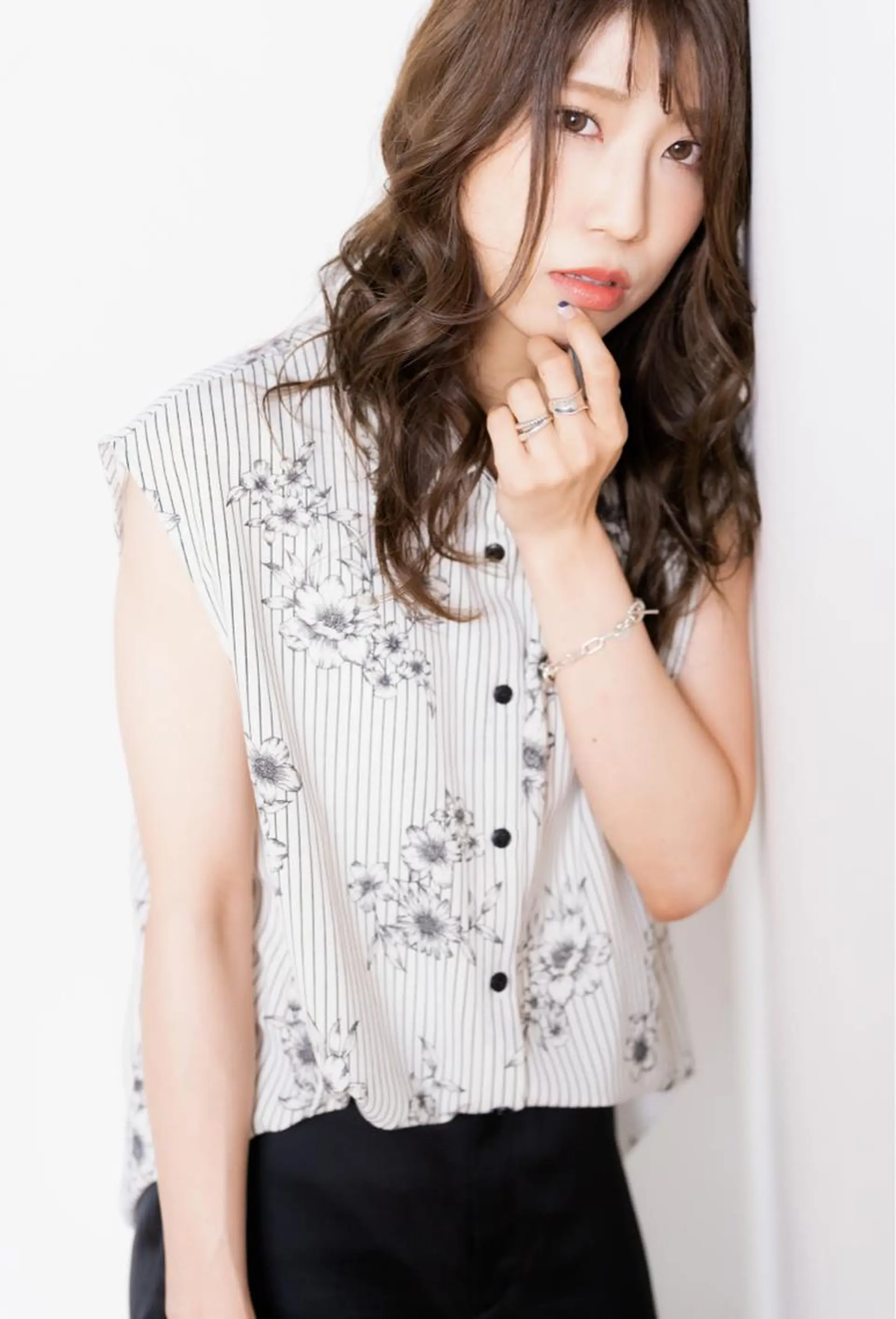 セミロング パーマ セミロングパーマ salon m ni サロンマーニ所属・久保田 一のヘアスタイル