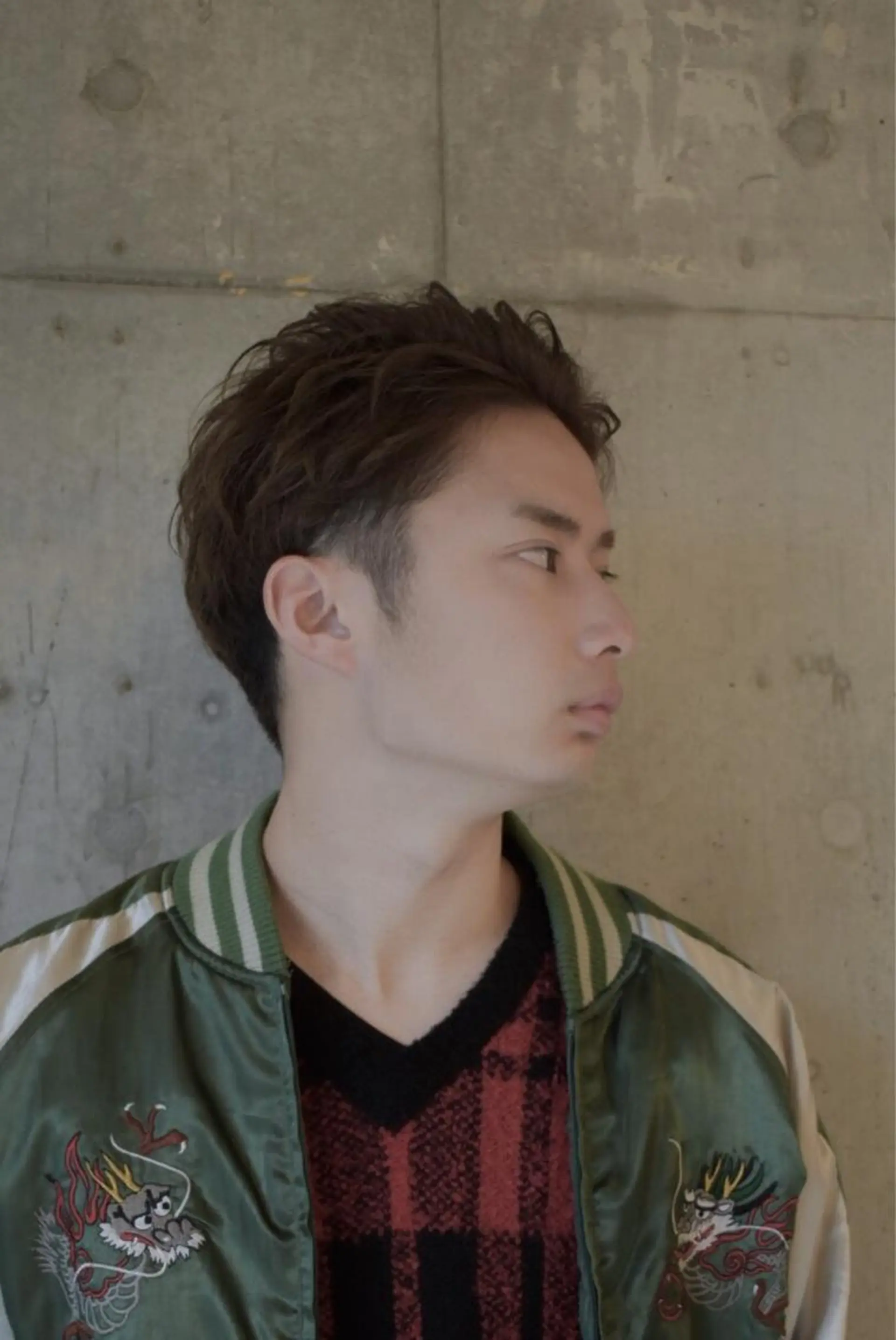 ショート メンズ アップバング カット ヘアカラー トリートメント ✨髪質改善縮毛矯正✨ 宇田川修平のエステ・リラクイメージ