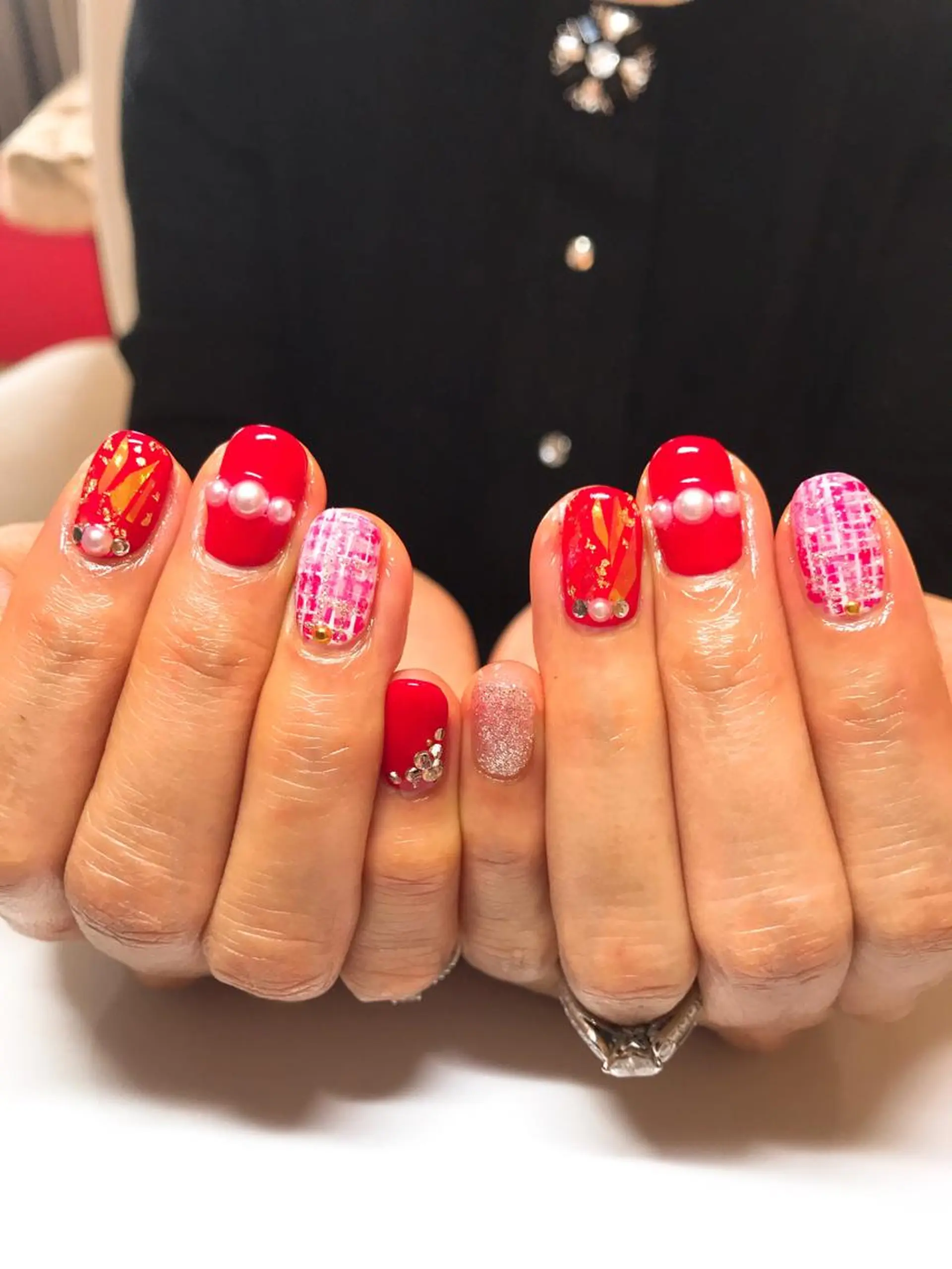 ネイル ハンドネイル 木槿所属・吉冨 光恵のネイルデザイン