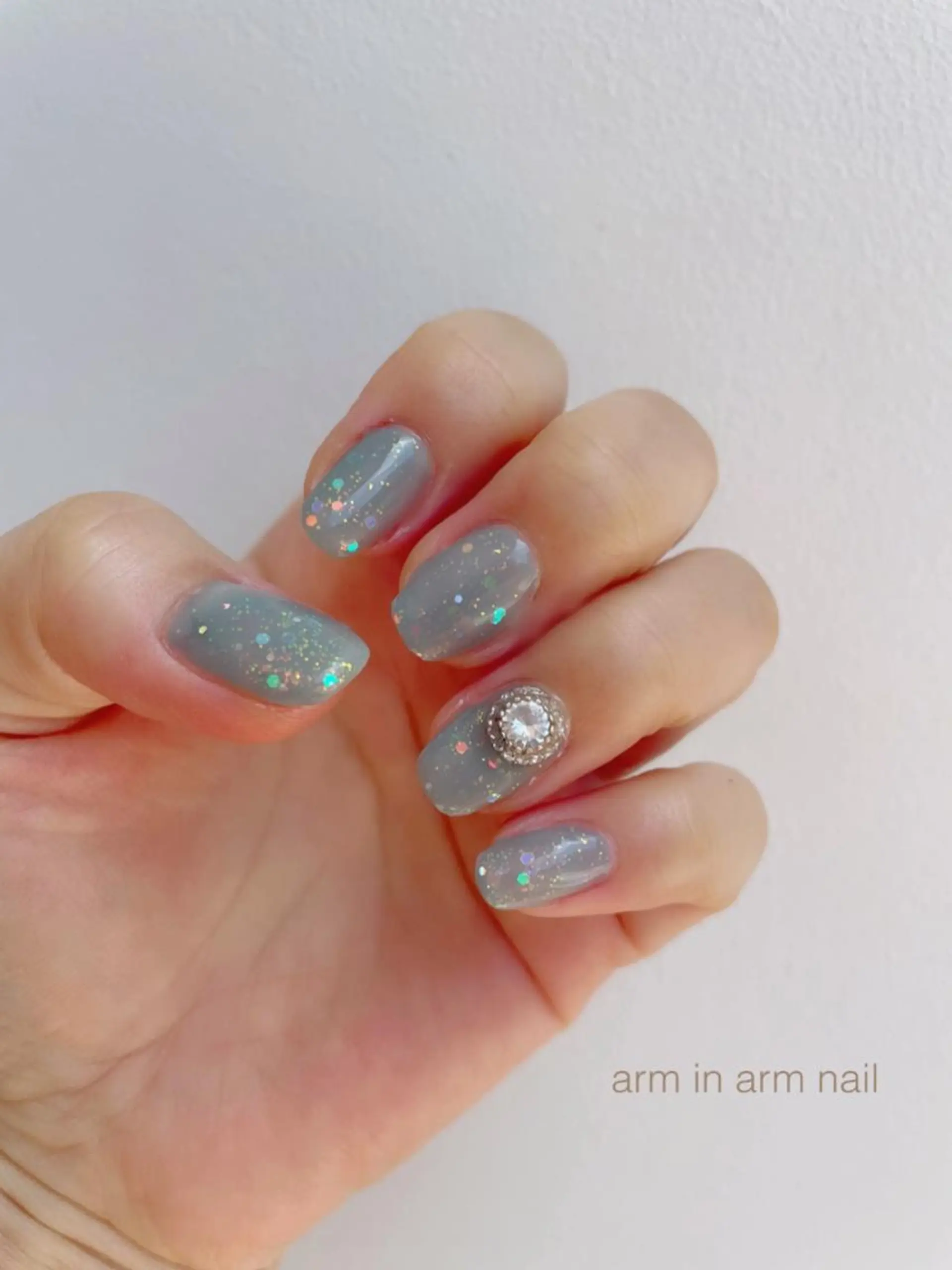 ネイル arm in arm ︎✿Yamamotoのマツエク・マツパデザイン