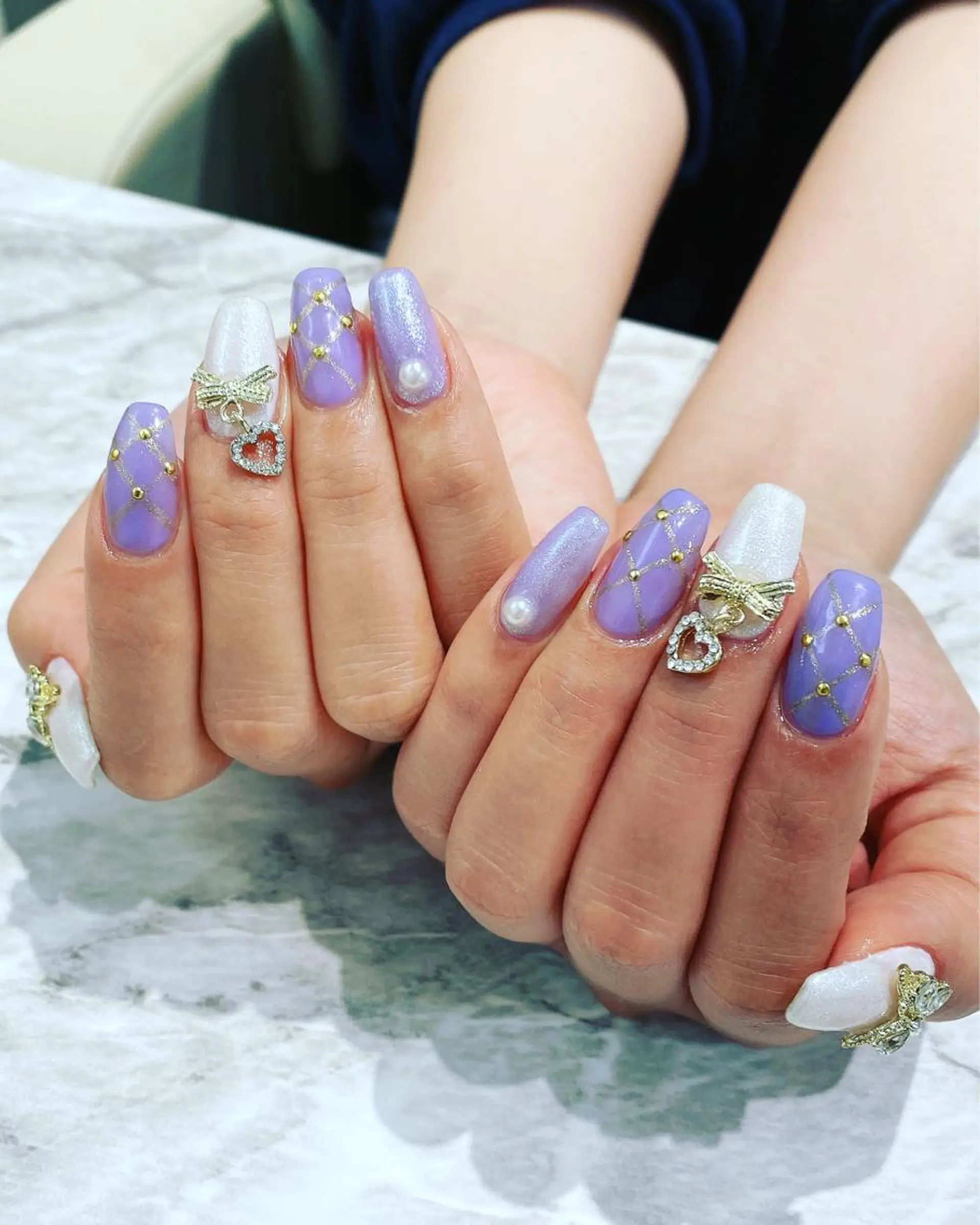 ネイル アートネイル ハンドネイル フットネイル ハンドケア nail salon  AlgeTy所属・✴︎:.｡. MAKI.｡.:✴︎のネイルデザイン