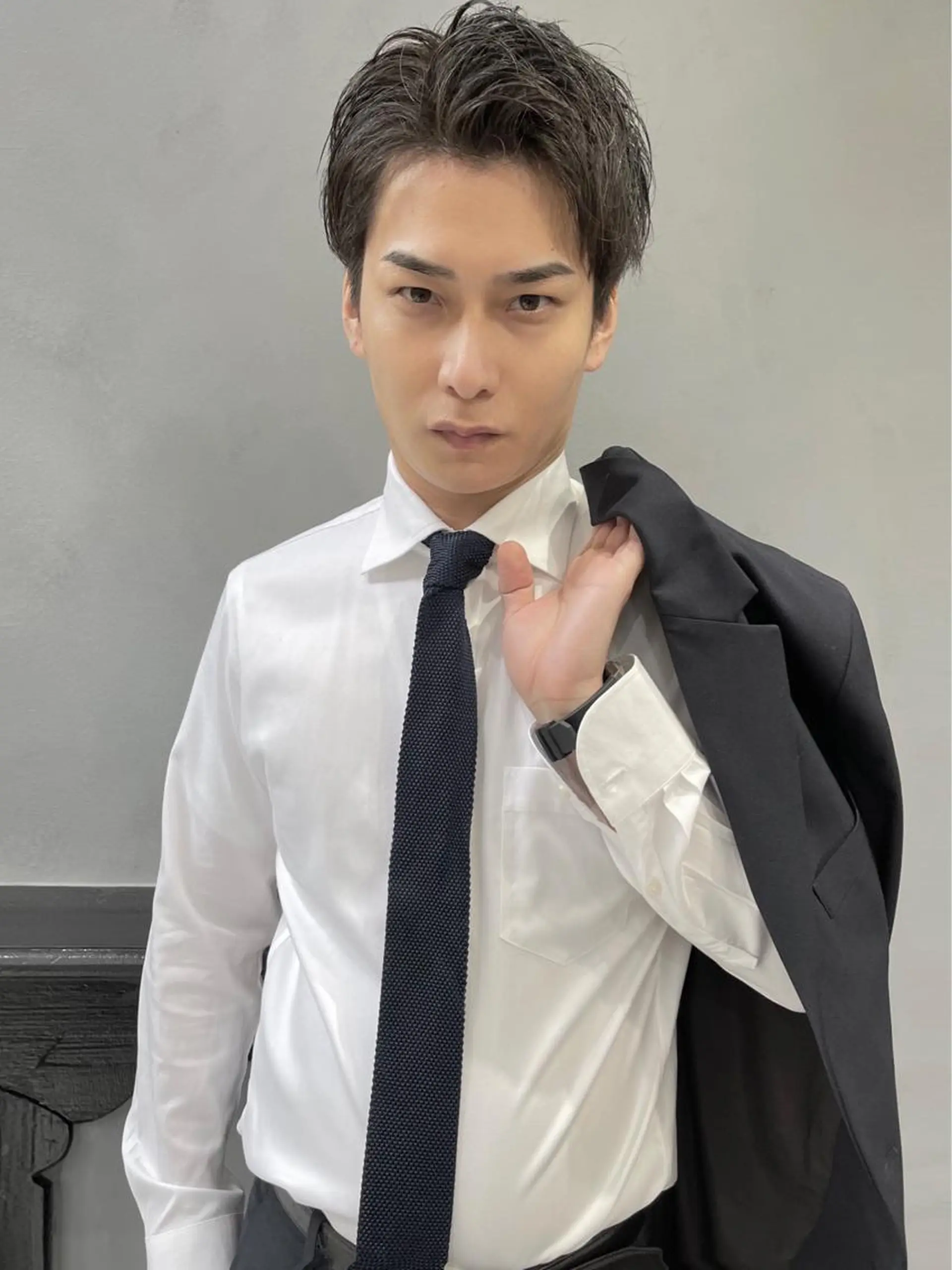 ショート 艶カラー/フェイス レイヤー/たむのヘアスタイル