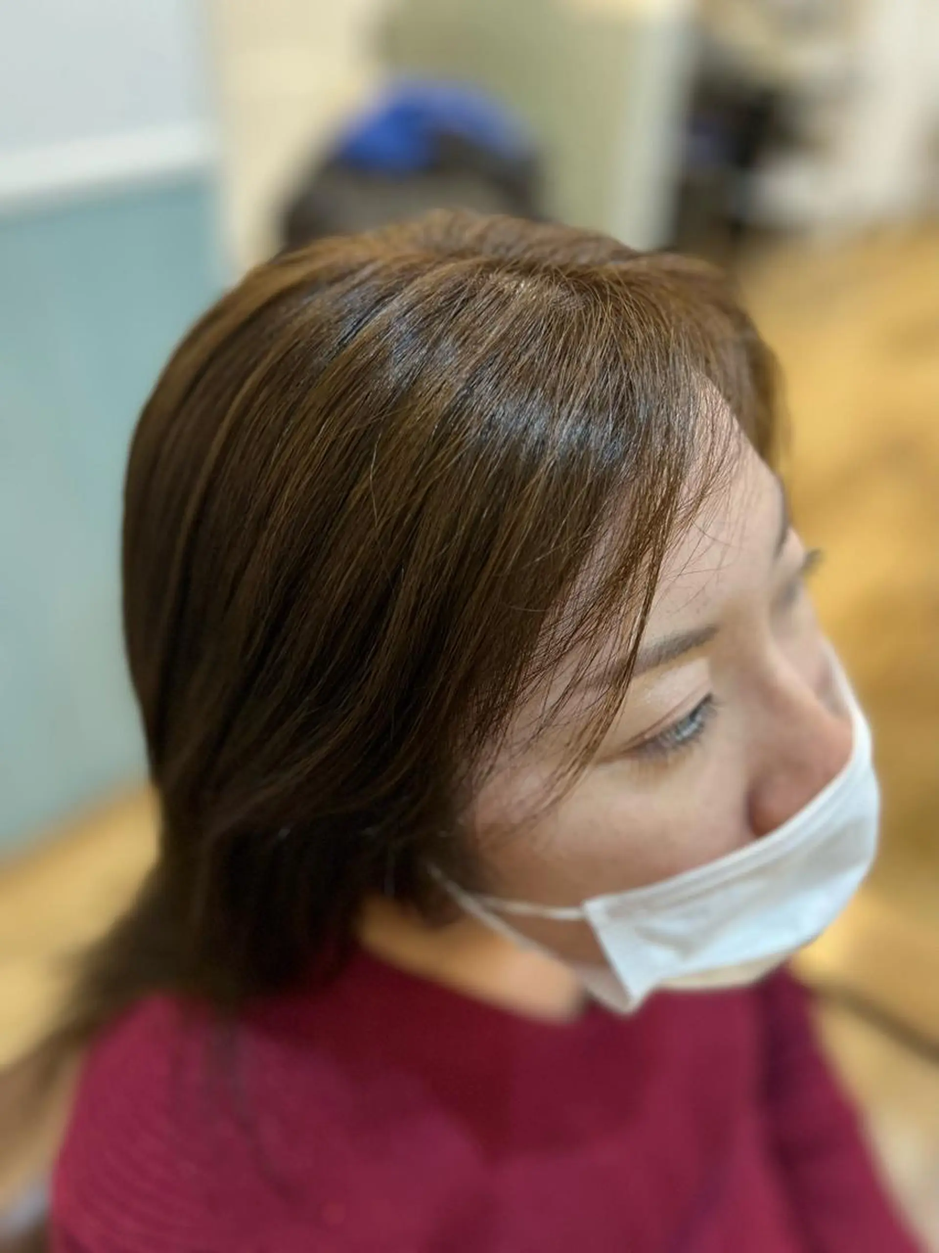 セミロング 美容室Class所属・🐰ハイトーンカラー 畠山　渡🐰のヘアスタイル