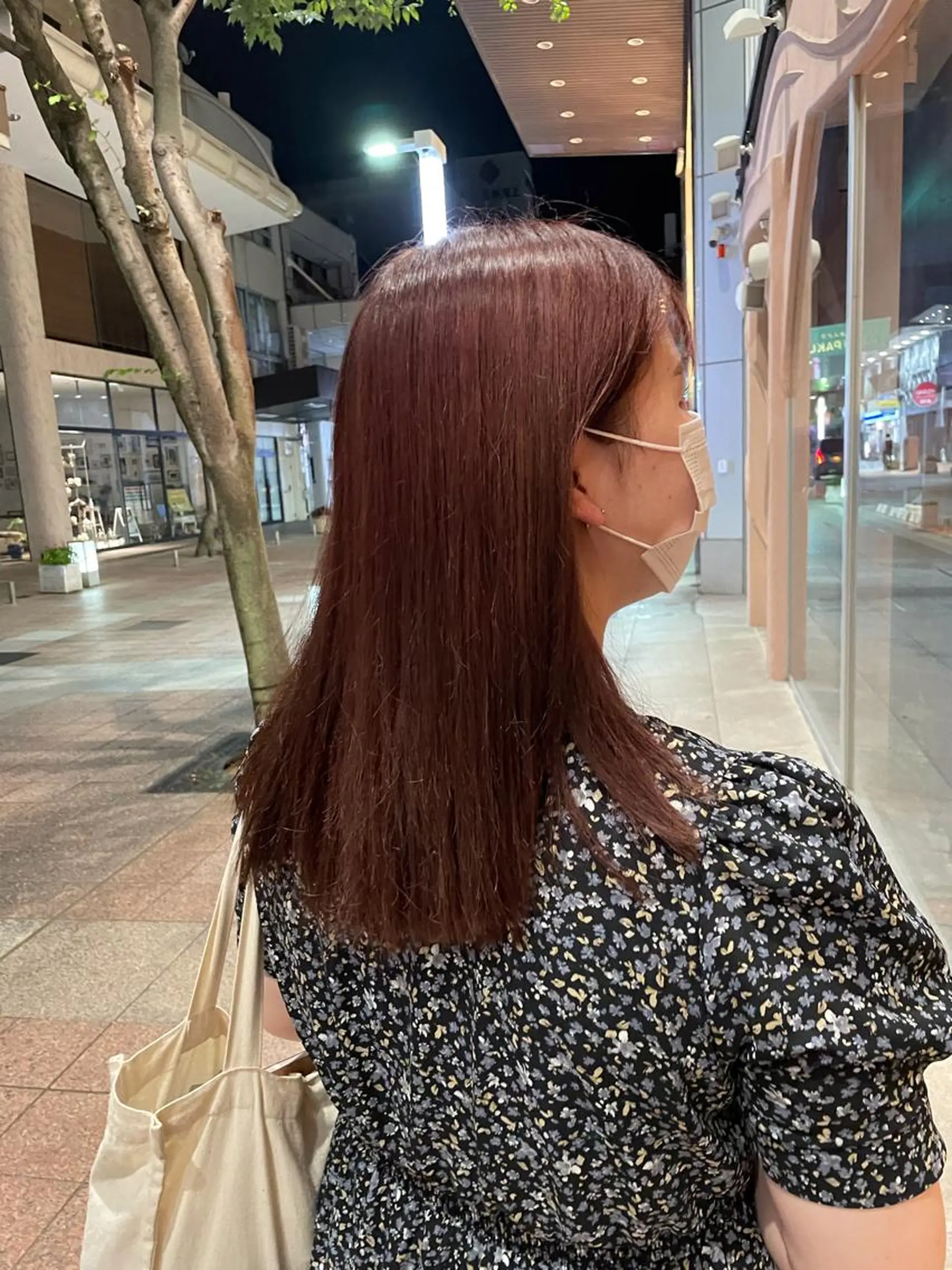 ミディアム カラー 山下 とよかのヘアスタイル