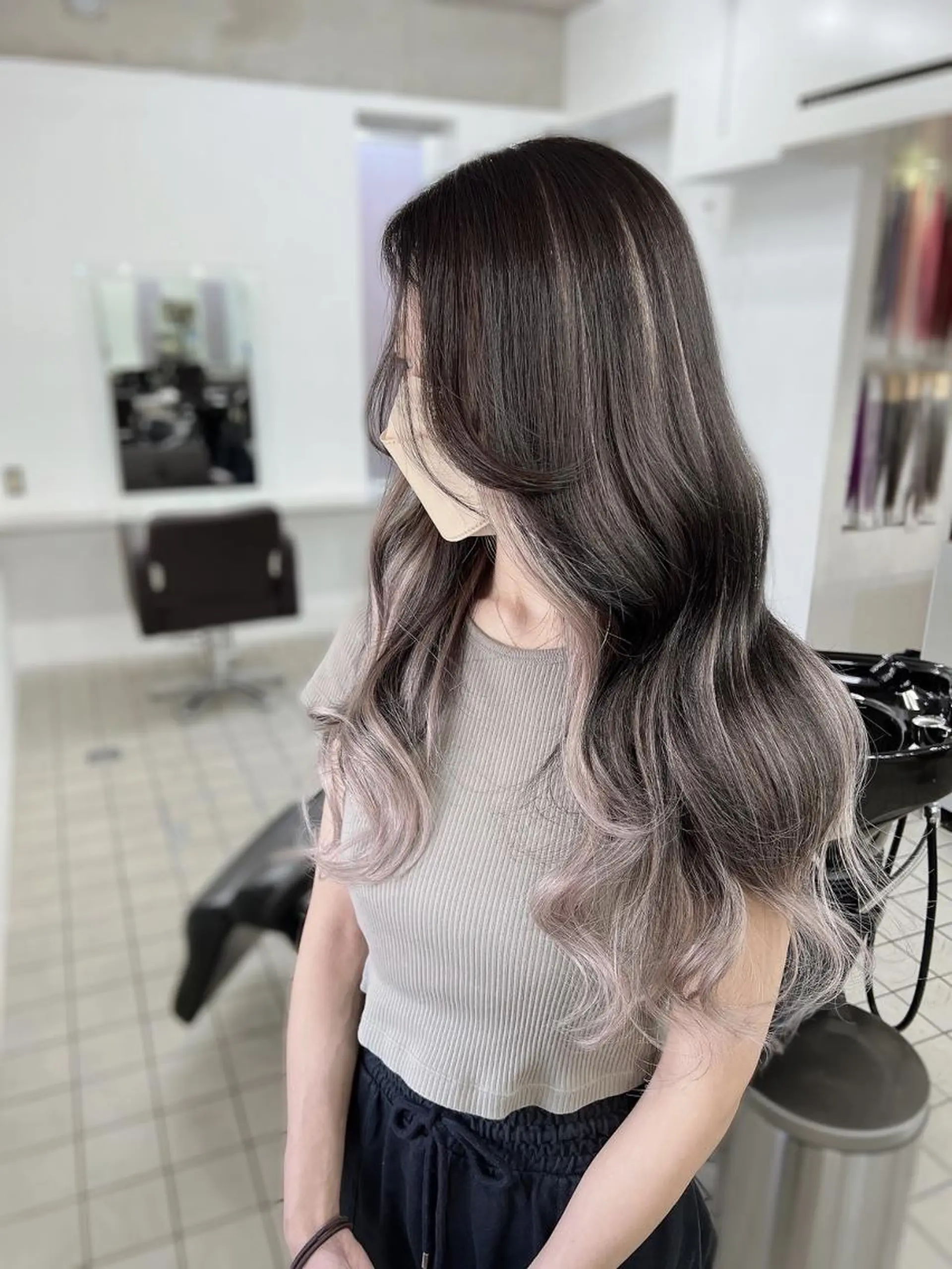 ロング カラー LuciA/エクステ カラーのヘアスタイル