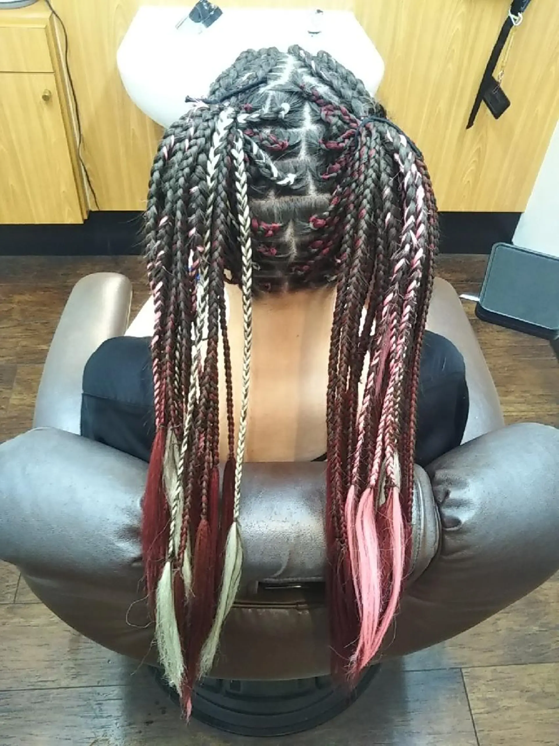 ロング メンズ マツエク・マツパ キッズ ヘアアレンジ scamp ★のヘアスタイル