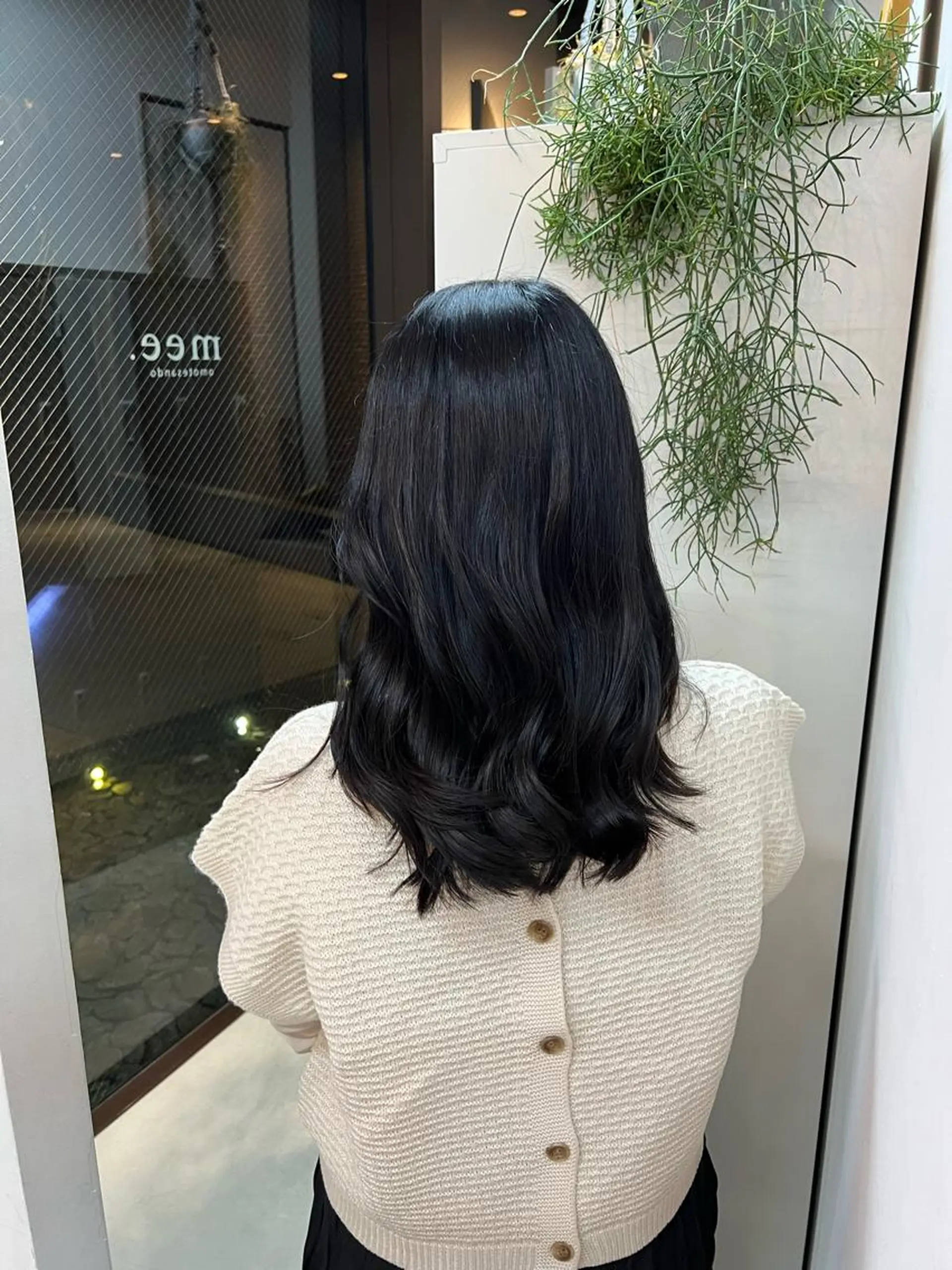 セミロング ヘアアレンジ mee.所属・透明感カラー /あづき⭐️のヘアスタイル