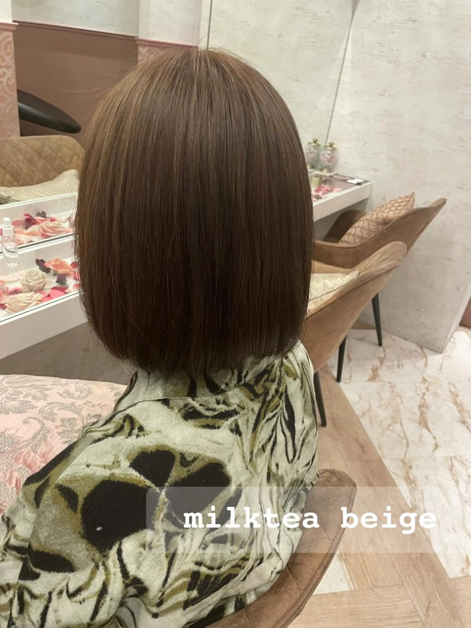 ミディアム カラー Kanami/韓国風 /艶カラーのヘアスタイル