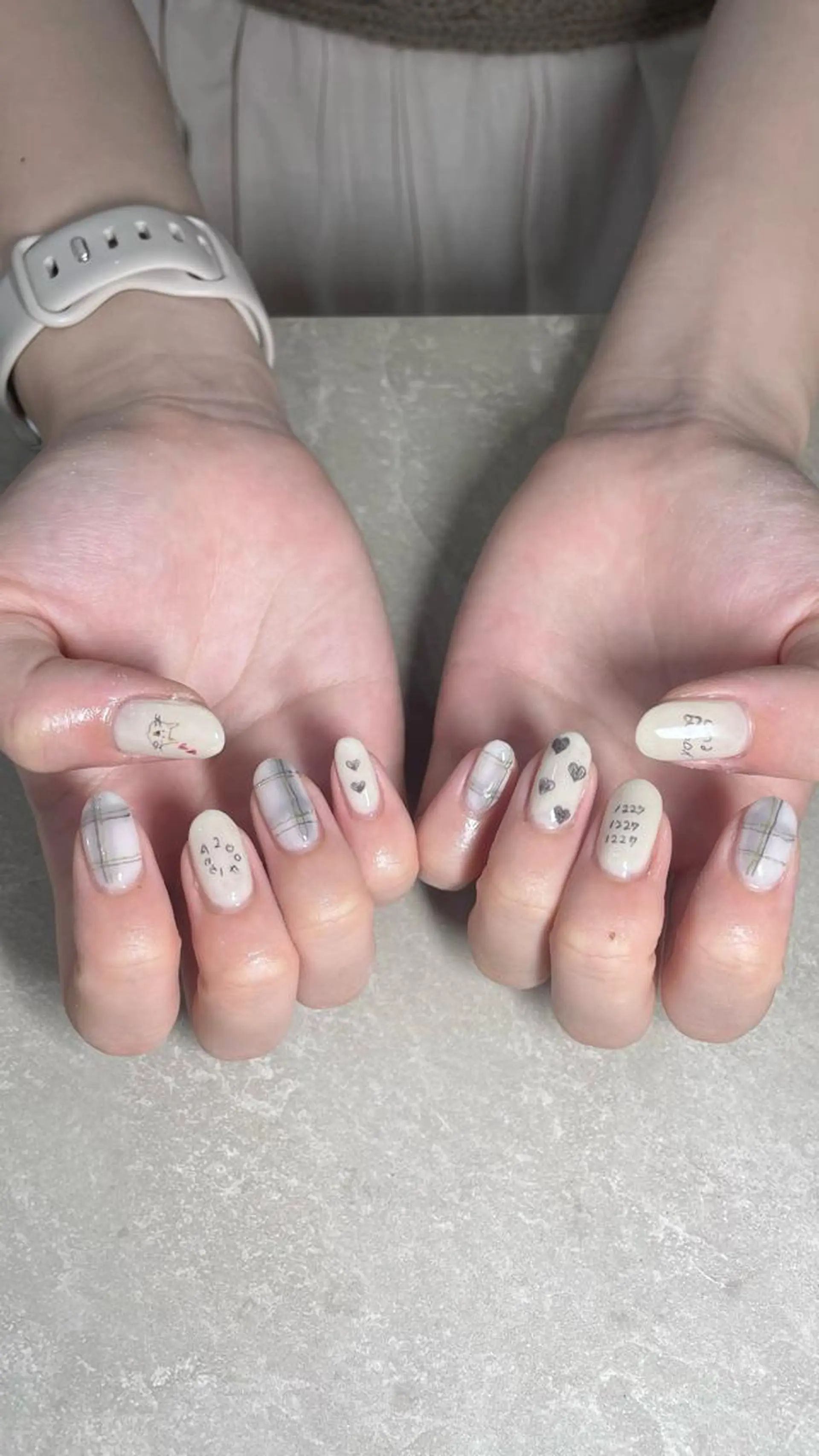 ネイル ハンドネイル LINXS aosaのネイルデザイン