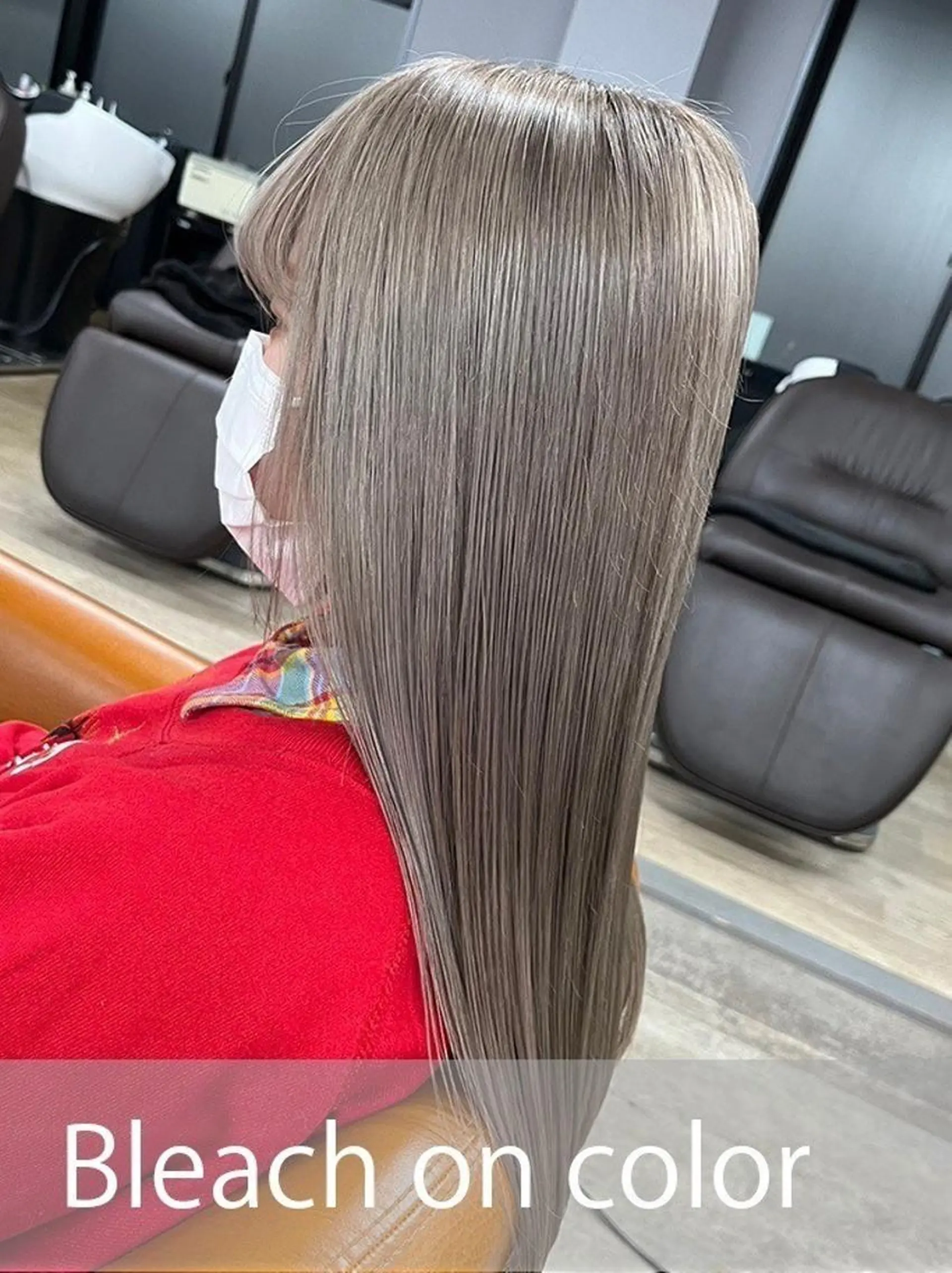 カラー ロング PEQSS HAIRのヘアスタイル