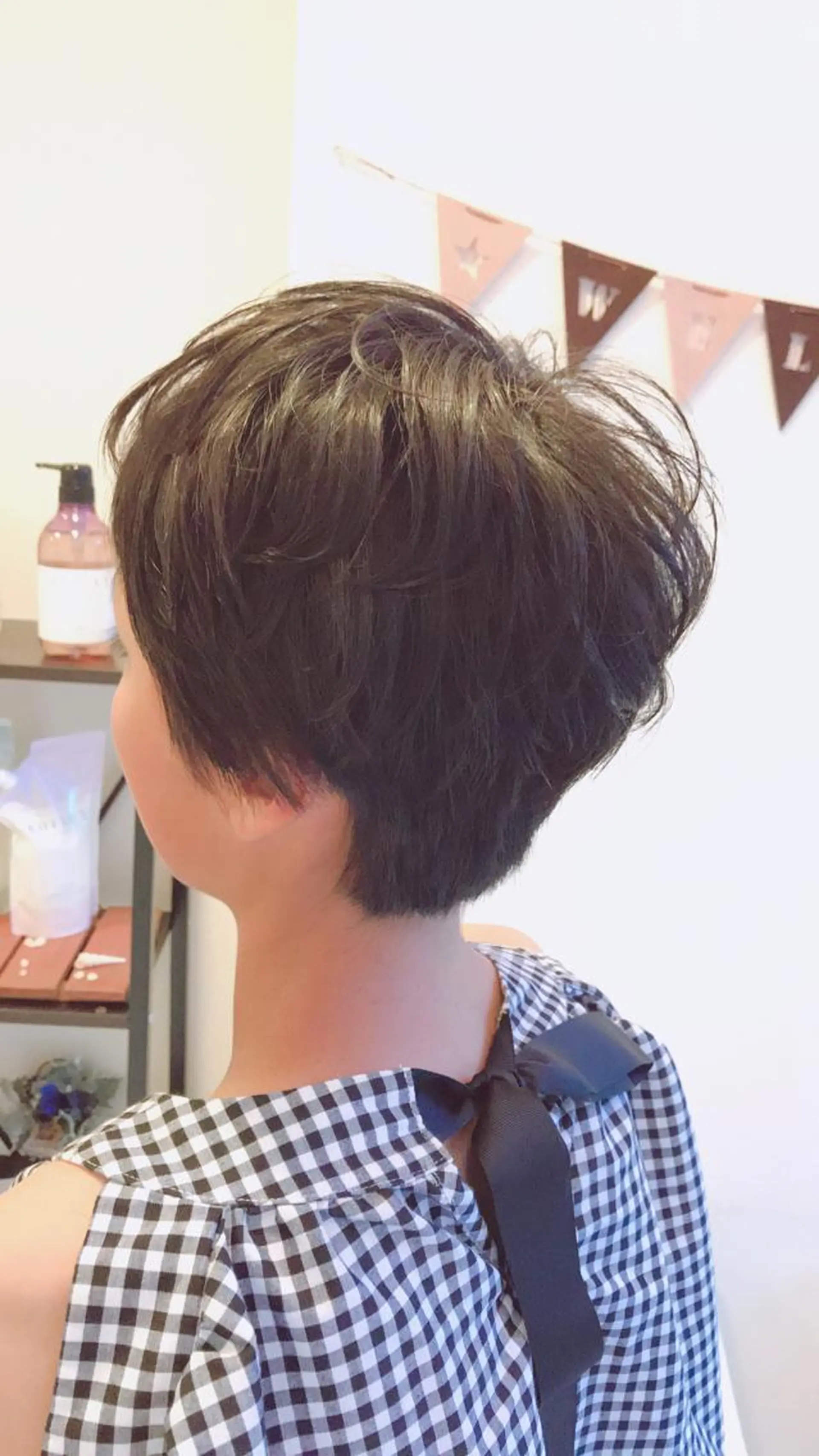 ショート ショートヘア 西 めぐみのヘアスタイル