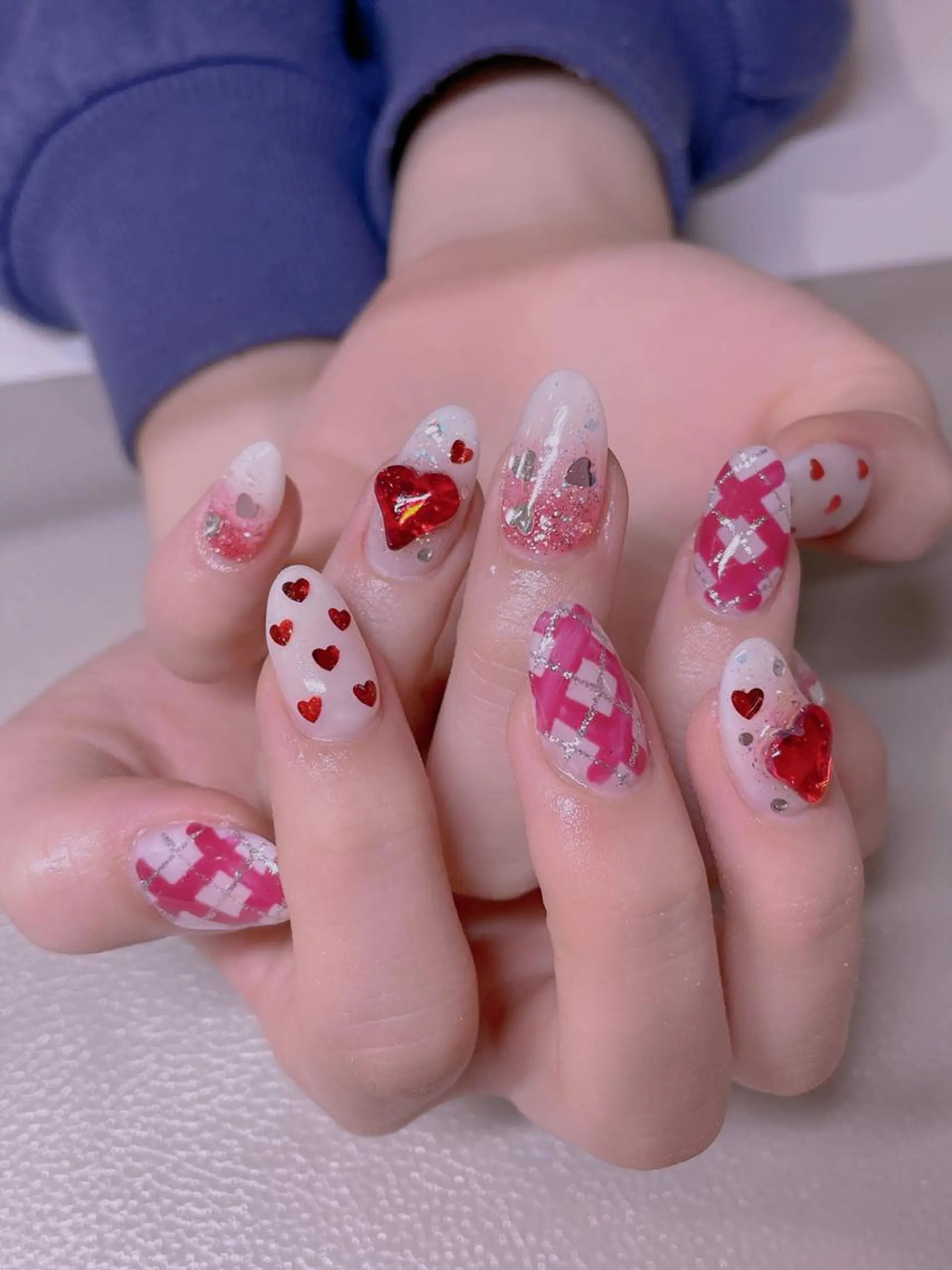 ネイル 長さだし専門店 M2 rikaのネイルデザイン