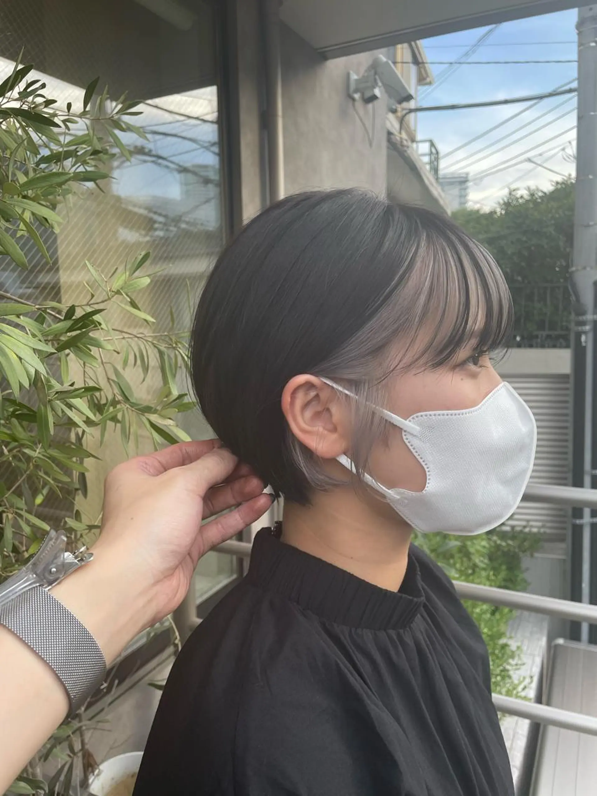 ショート カラー 今だけカット無料✨ 表参道美容師　井出光のヘアスタイル