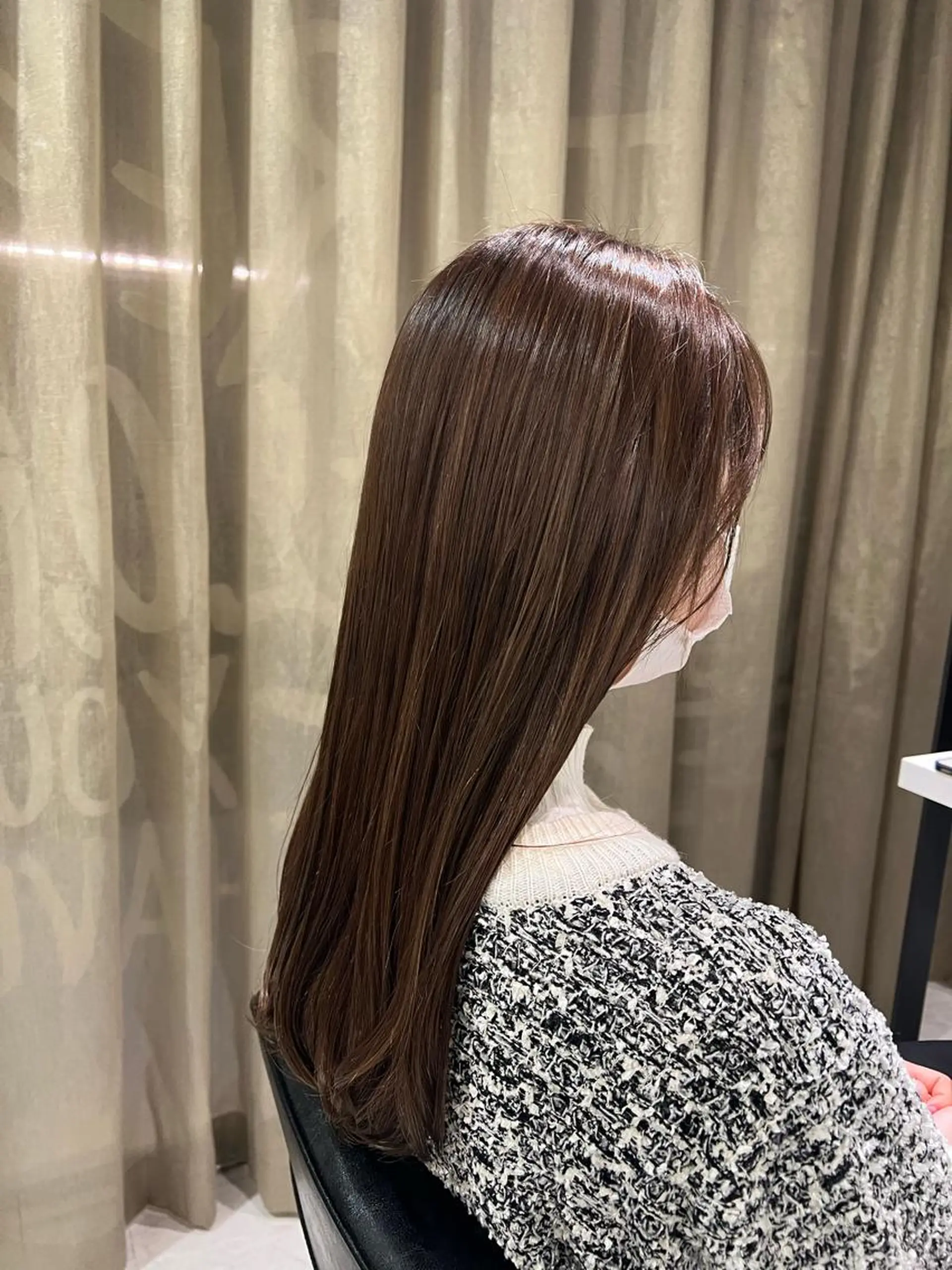 ロング 似合わせカット 小林愛奈のヘアスタイル