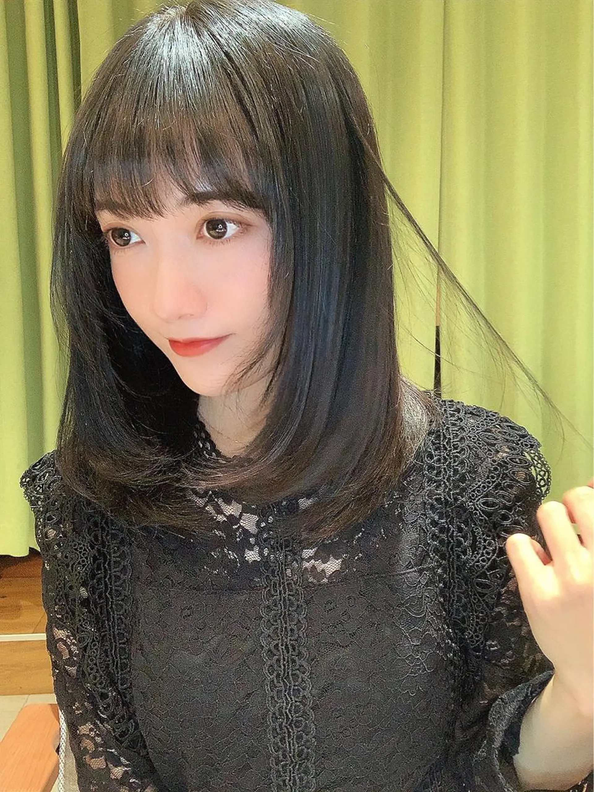 セミロング カラー ヘアアレンジ 髪質改善/縮毛/新宿 🫧SUZUKA🫧のヘアスタイル