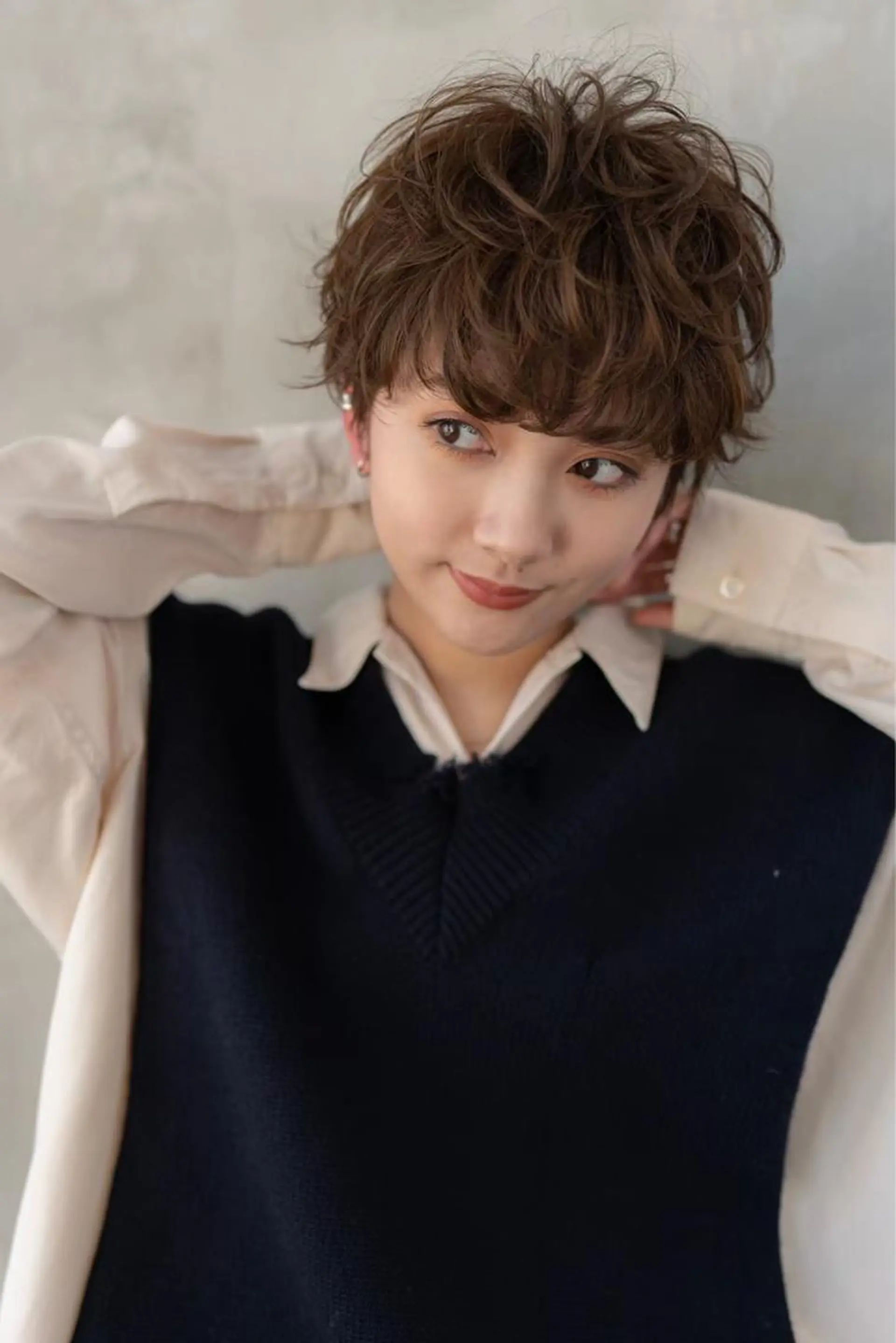 ショート カラー カット ヘアカラー トリートメント 🉐レイヤー/塩見 弘樹🉐渋谷のヘアスタイル