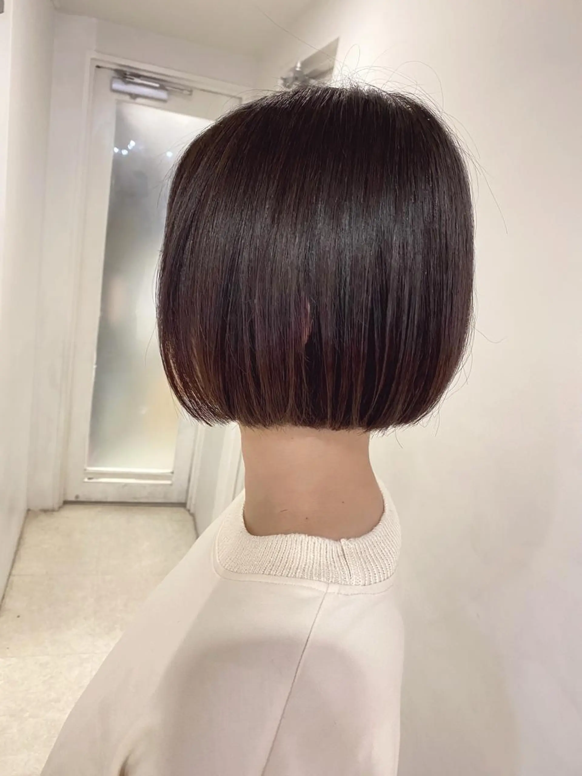 ショート 友田 千栄のヘアスタイル