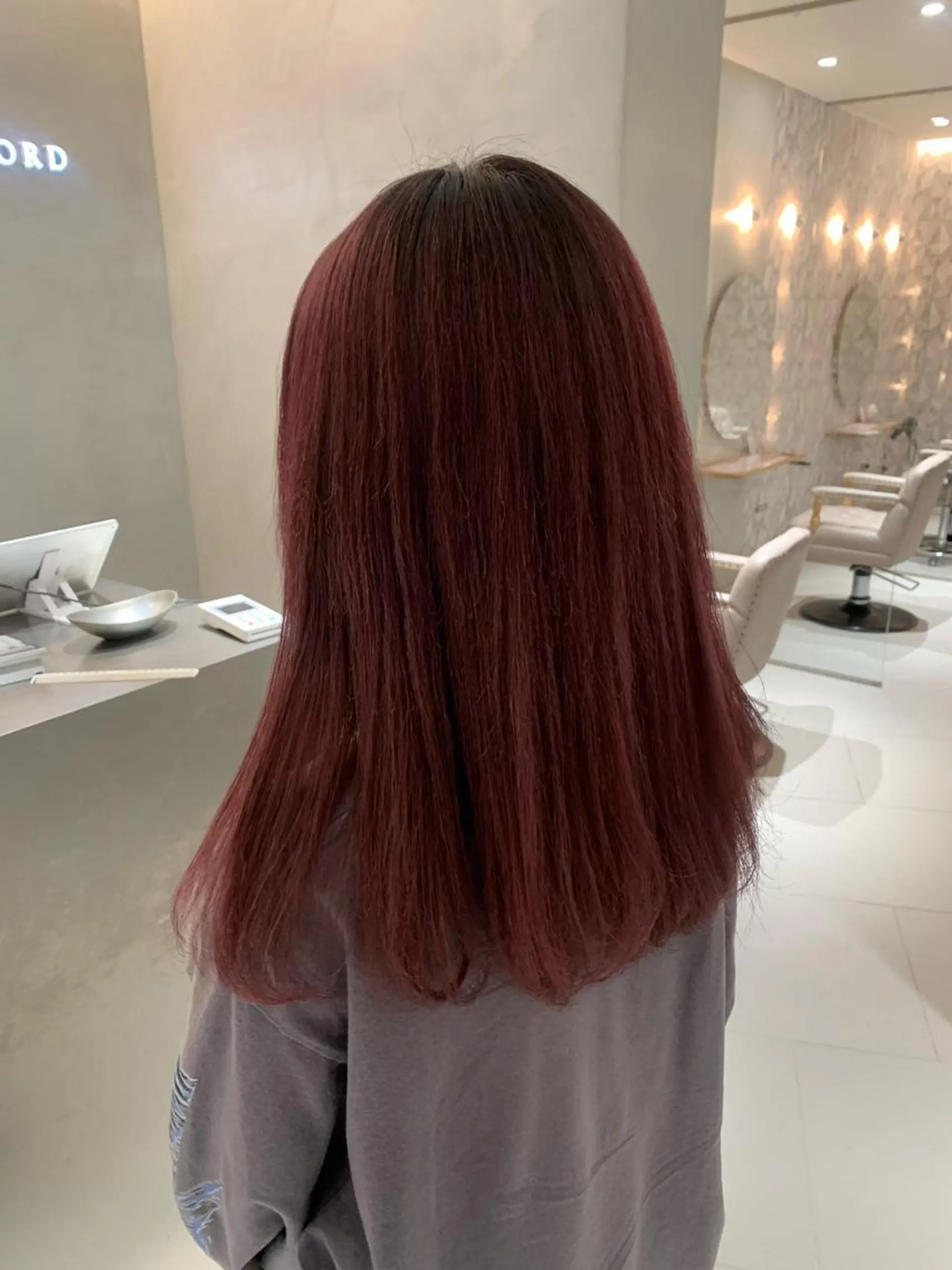 ロング ヘアカラー ✨🩵波多野 来実🩵✨のヘアスタイル