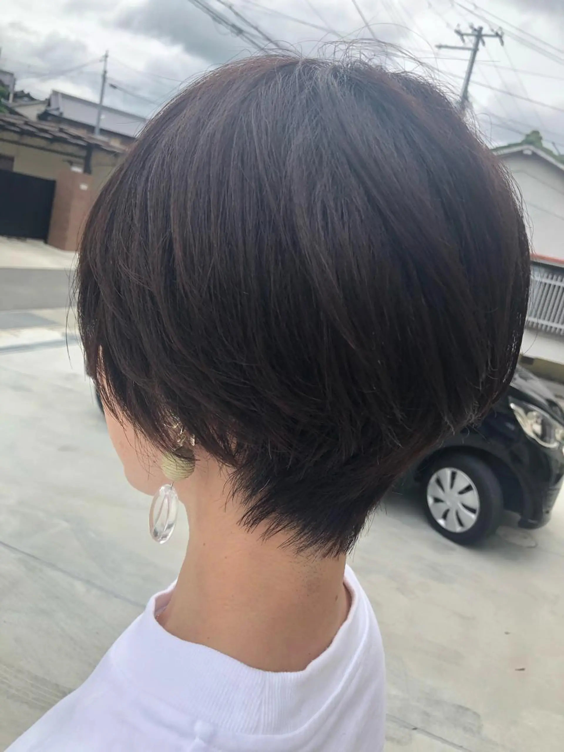 ショート noppo所属・NOPPO 和泉市 美容室／奥村　飛鳥のヘアスタイル