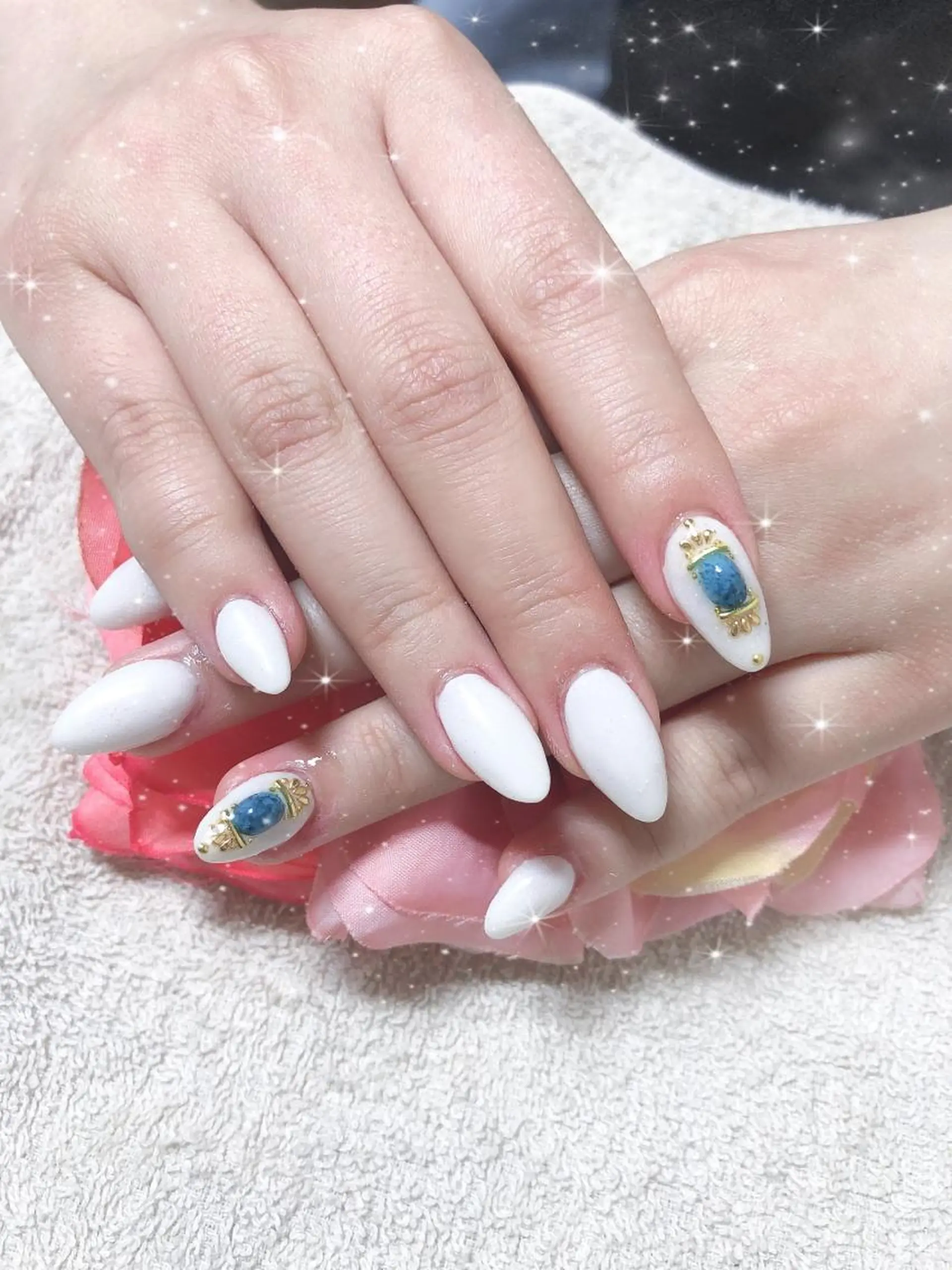 ショート ネイル ハンドネイル 《LB》ラブリエ Nail&eyeのマツエク・マツパデザイン