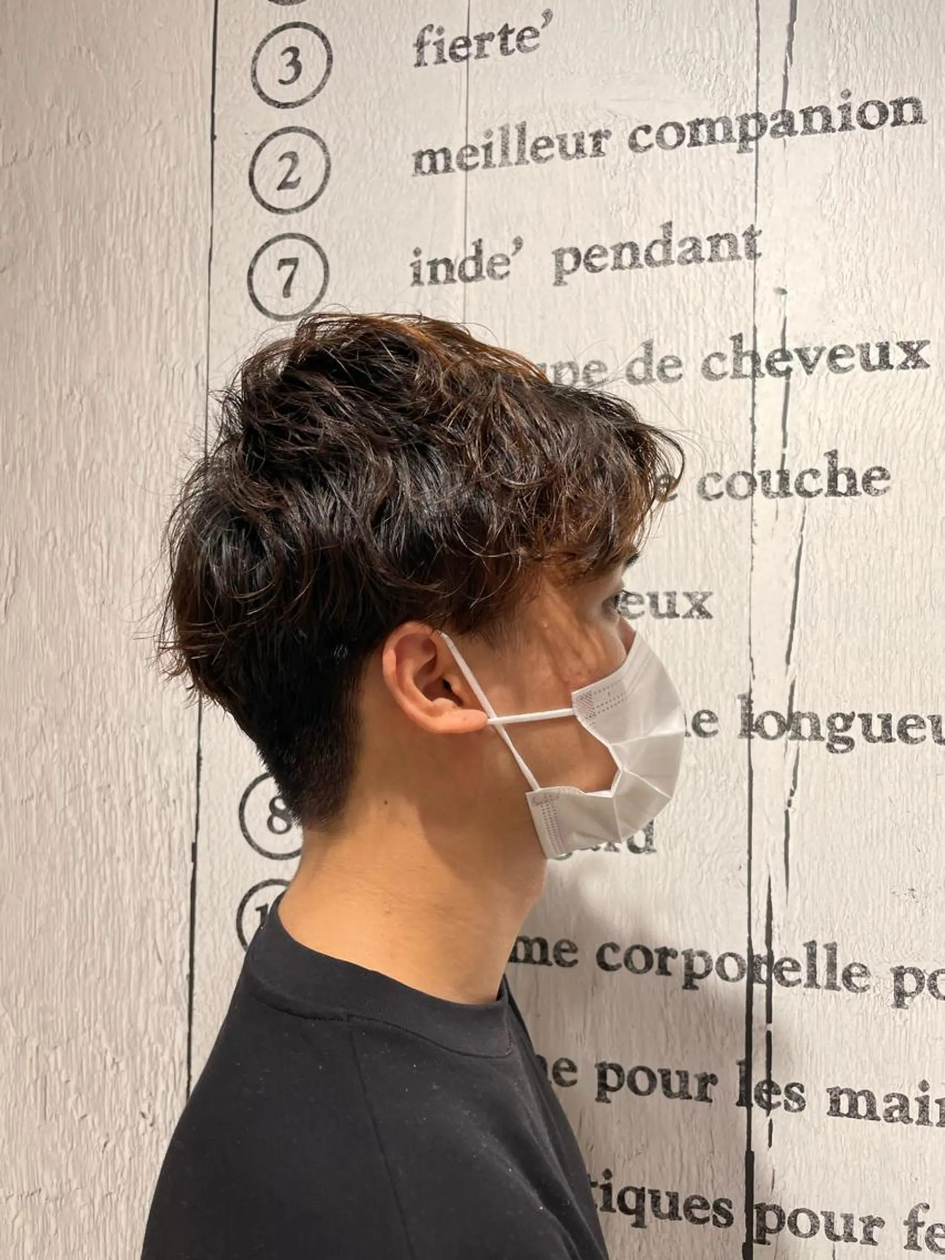 パーマ メンズ メンズパーマ カット パーマ Maison  des M.SLASH所属・透明感カラー♪ Hanaeのヘアスタイル