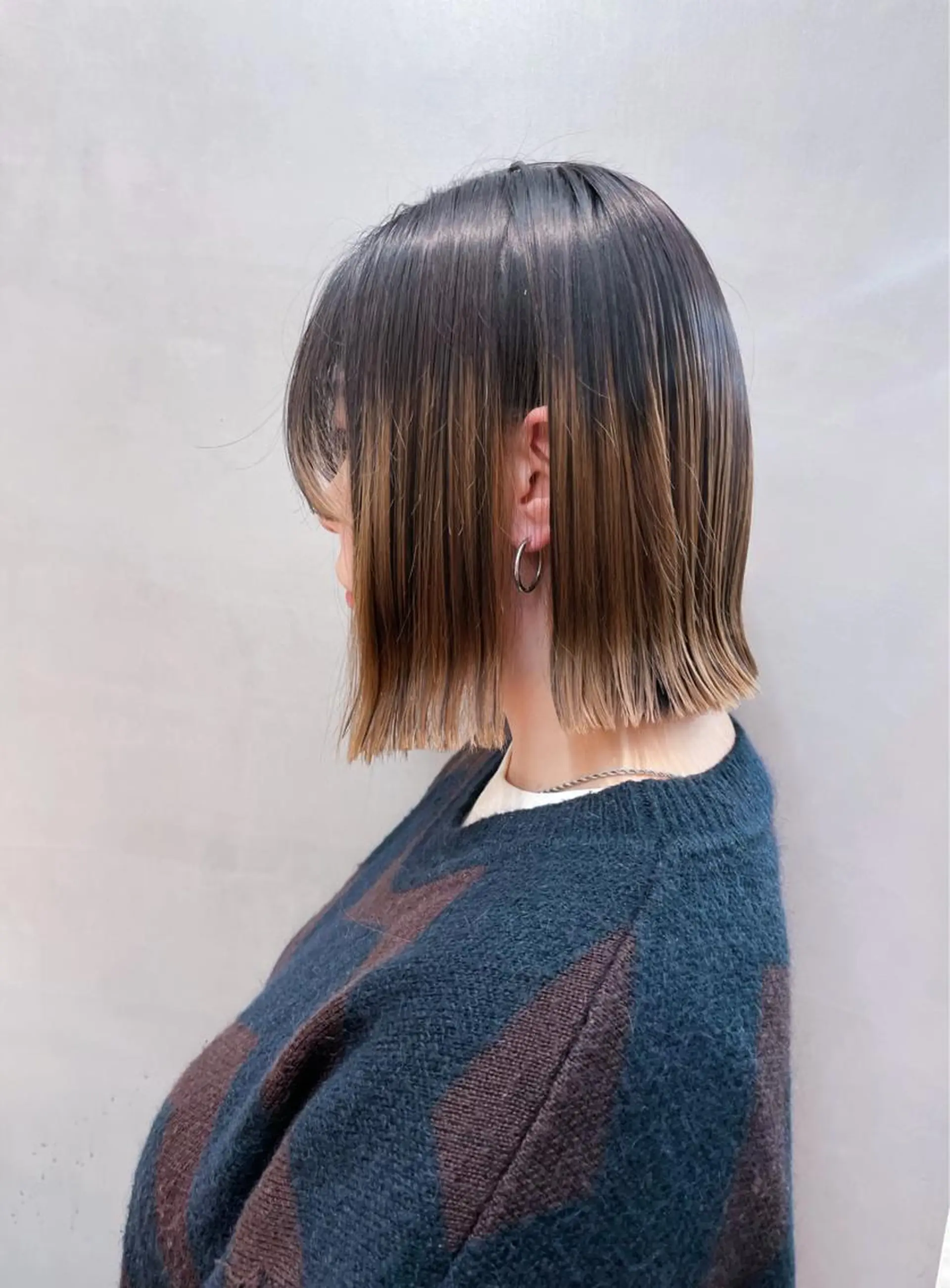 ショート Misaki /ボブ/縮毛矯正のヘアスタイル