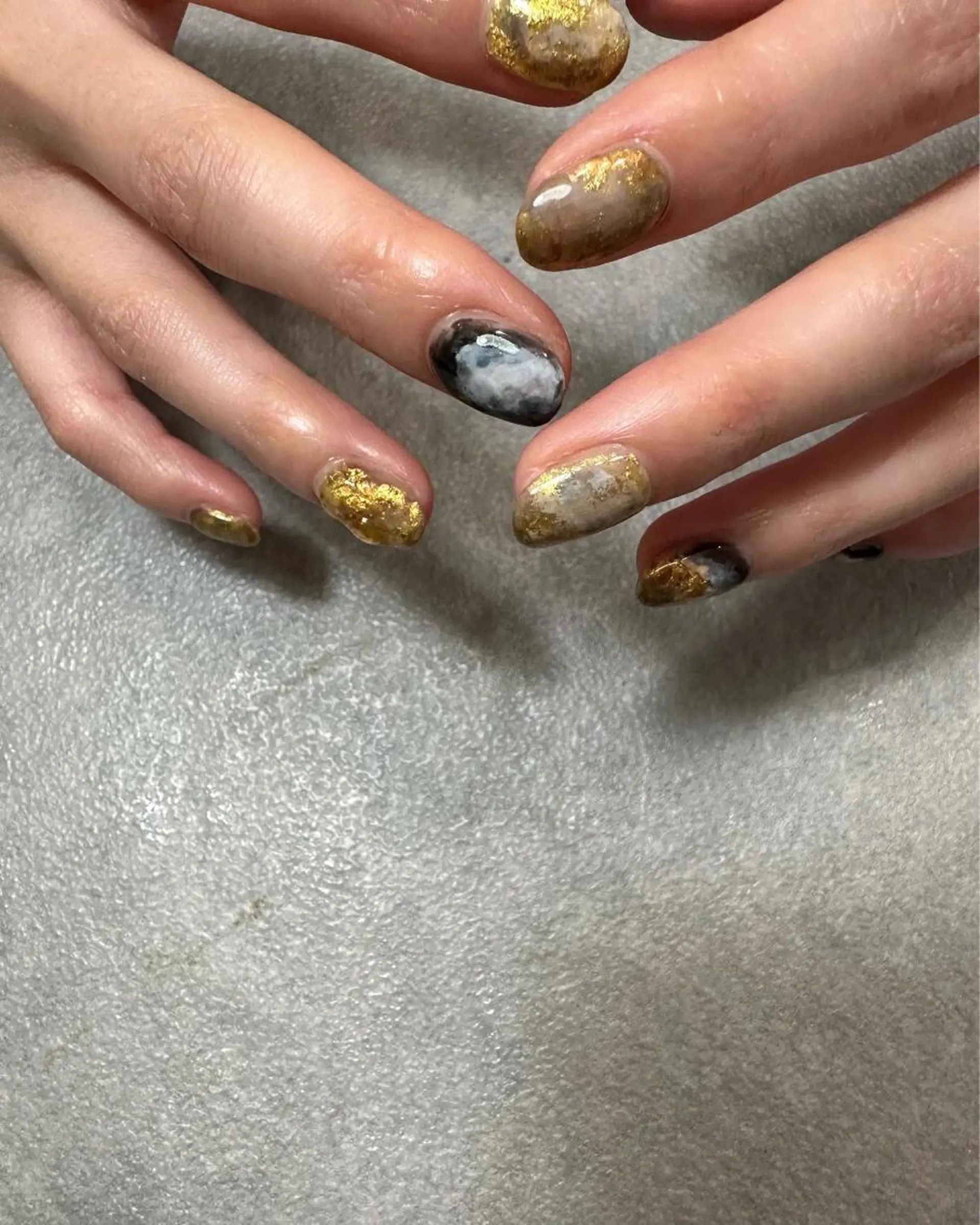 ネイル ハンドネイル フットネイル kiii.__ ✴︎*のネイルデザイン