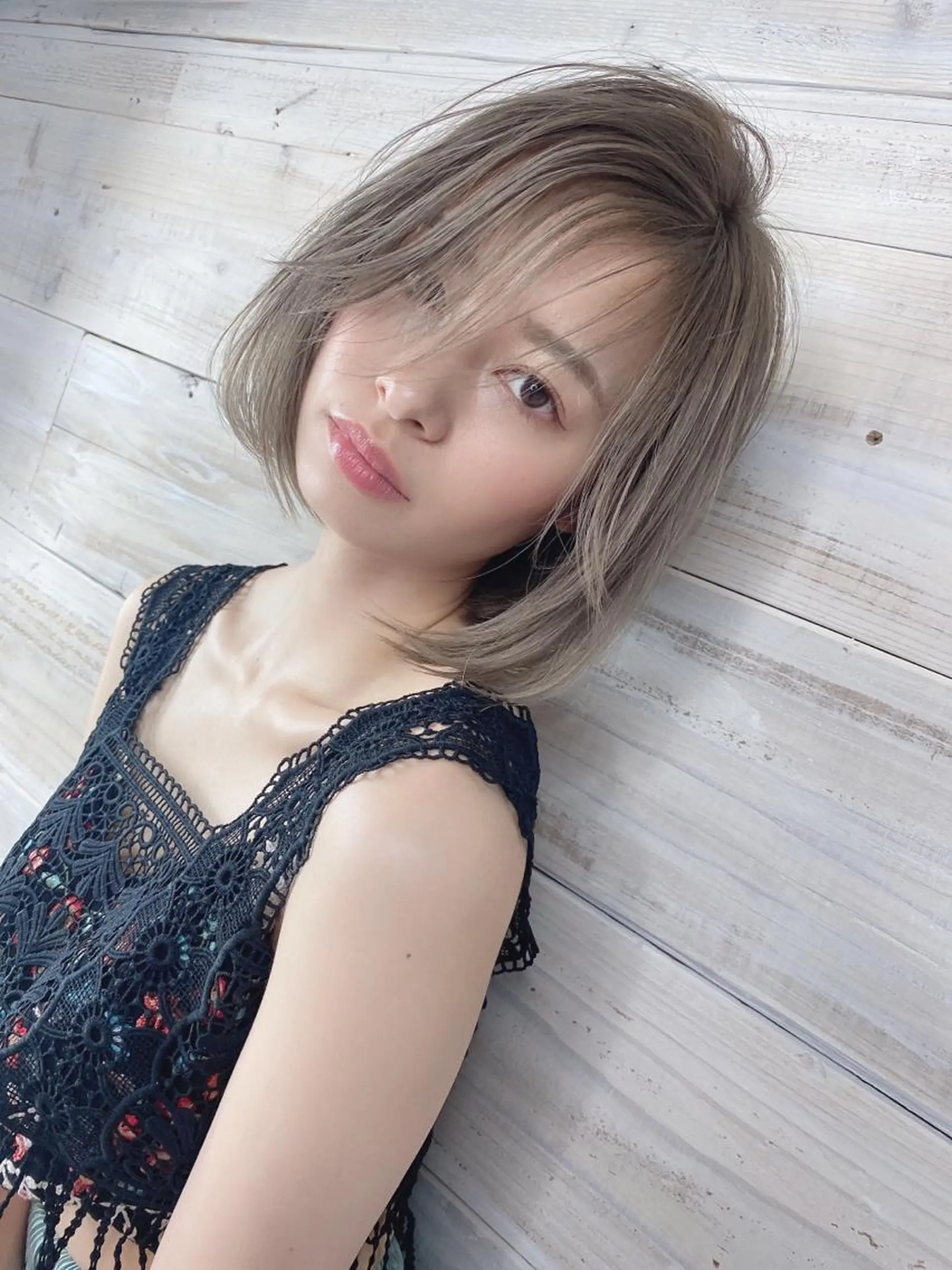 カラー ○HITOMI ○のヘアスタイル