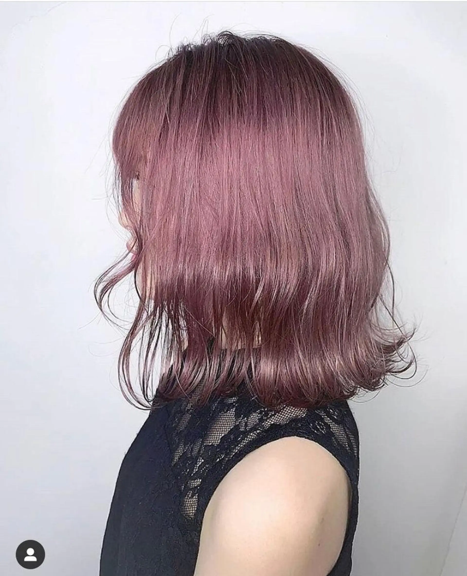 ミディアム カラー ヘアアレンジ キッズ アディクシーカラー バレイヤージュ ミストバング ベージュカラー 黒髪 髪質改善ケアカラー Eir梅田/中村のヘアスタイル