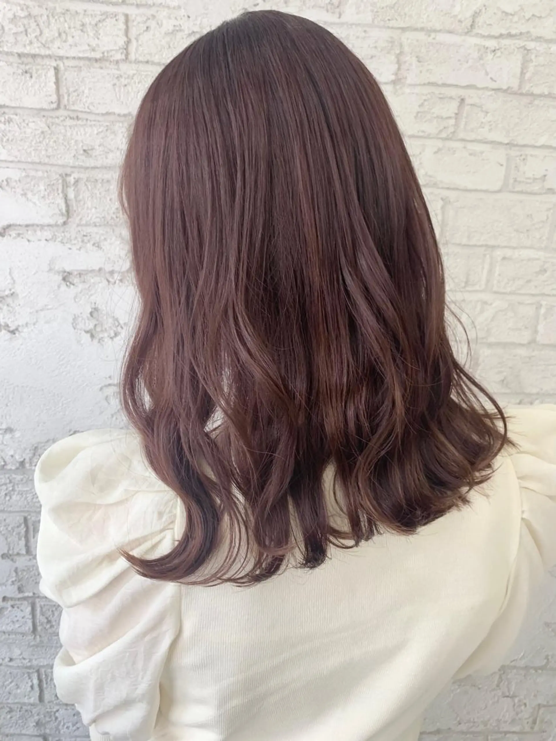 セミロング カラー エクステ＆艶カラー 🎀YURINA🎀のヘアスタイル