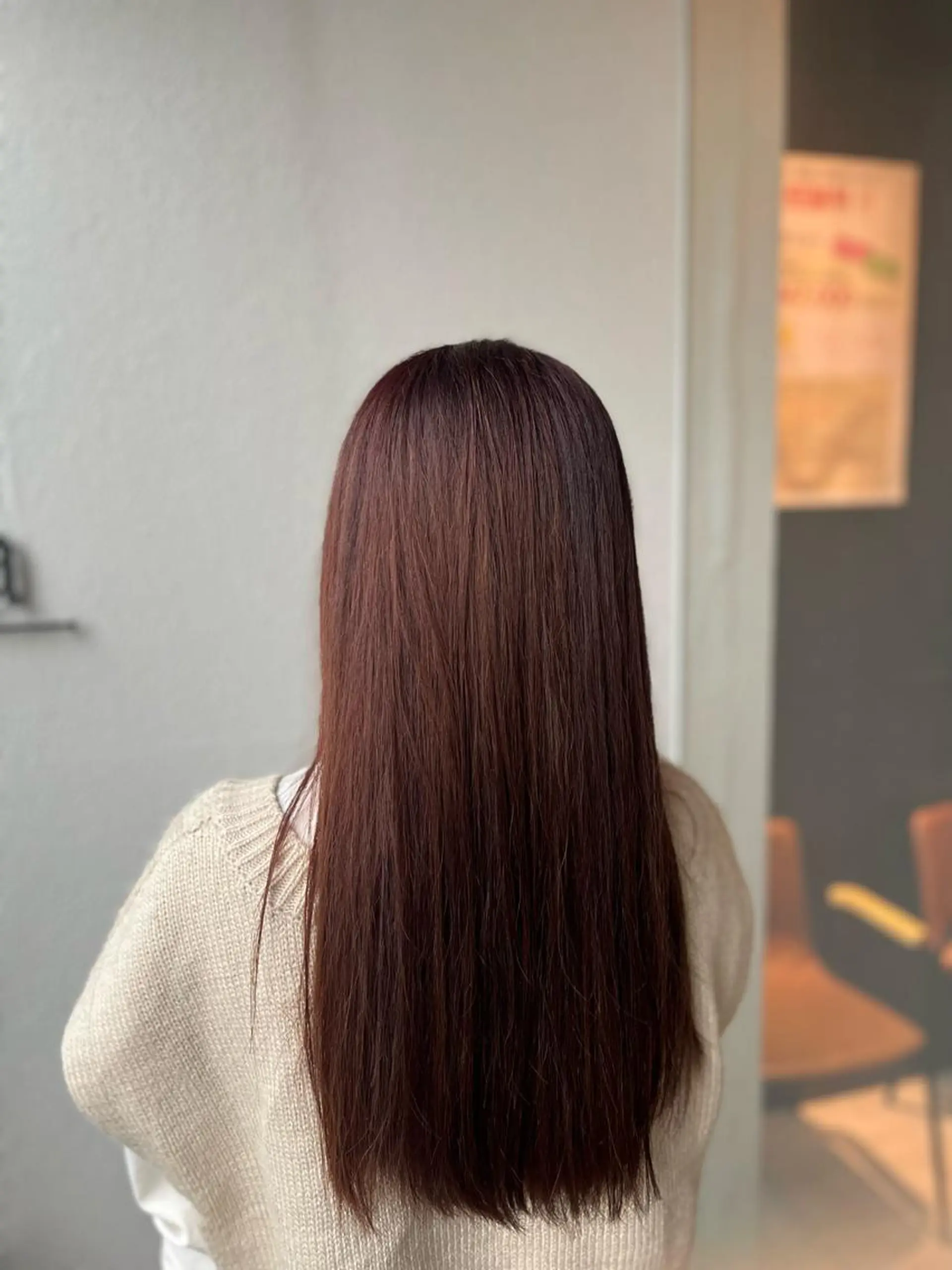 カラー ブラウンカラー ピンクカラー 村岡 優羽樂のヘアスタイル