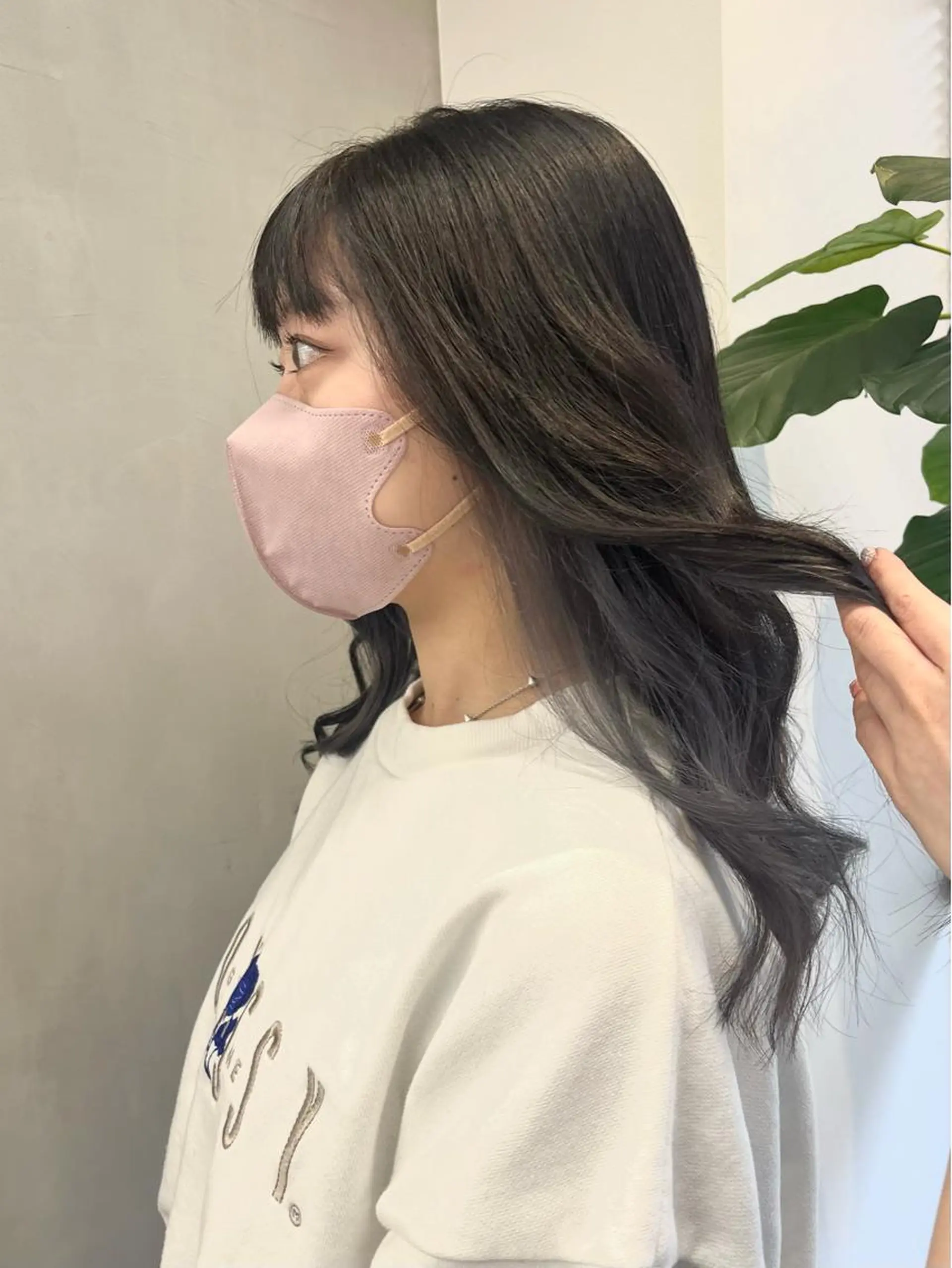 セミロング カラー charer eye salon所属・マブチ キサラのマツエク・マツパデザイン