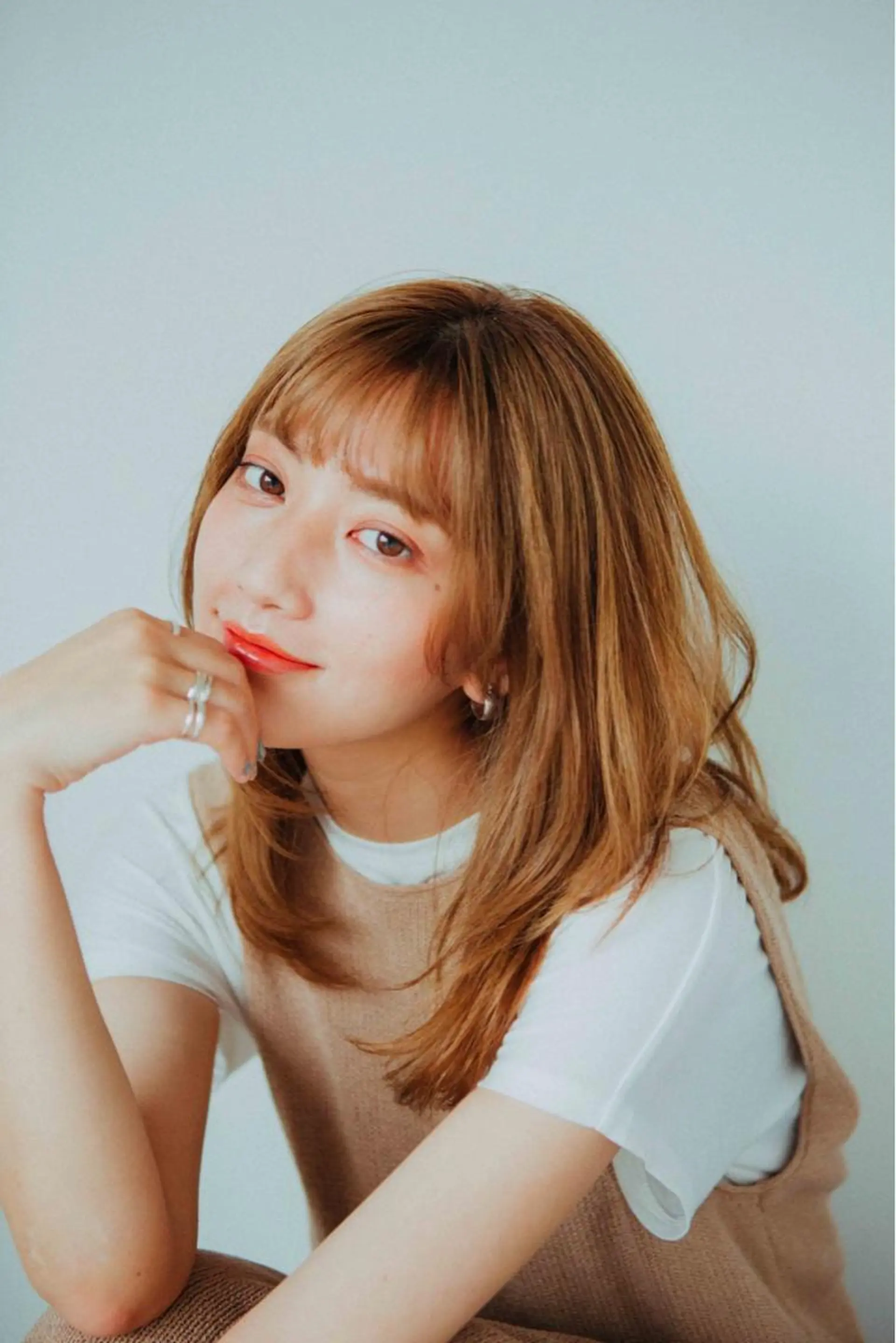 ミディアム カラー パーマ ヘアアレンジ メンズ キッズ ネイル マツエク・マツパ 髪質改善 艶髪🔵ﾌｾﾅｵﾔのヘアスタイル