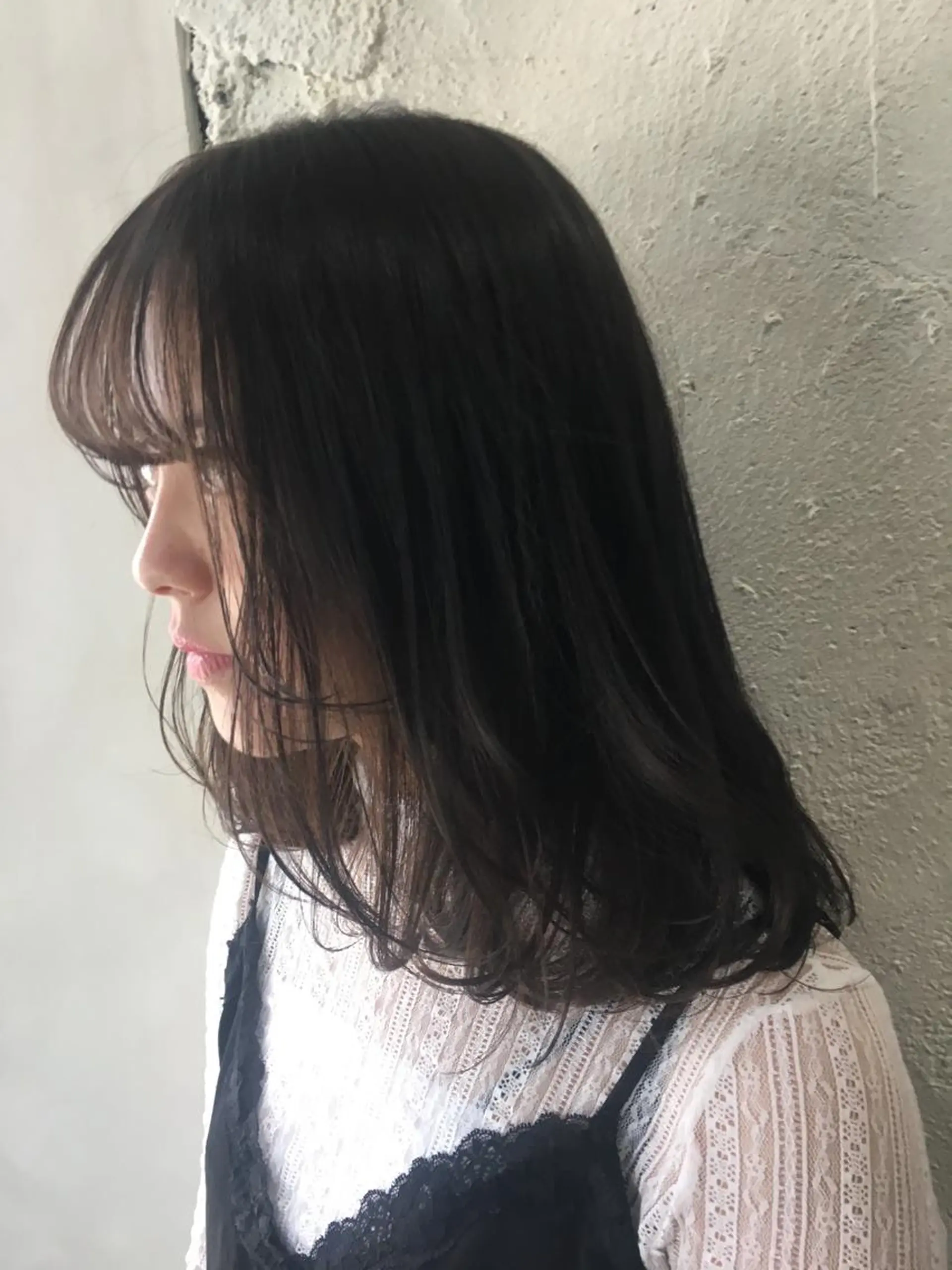 ミディアム カラー せこぐち まいのヘアスタイル