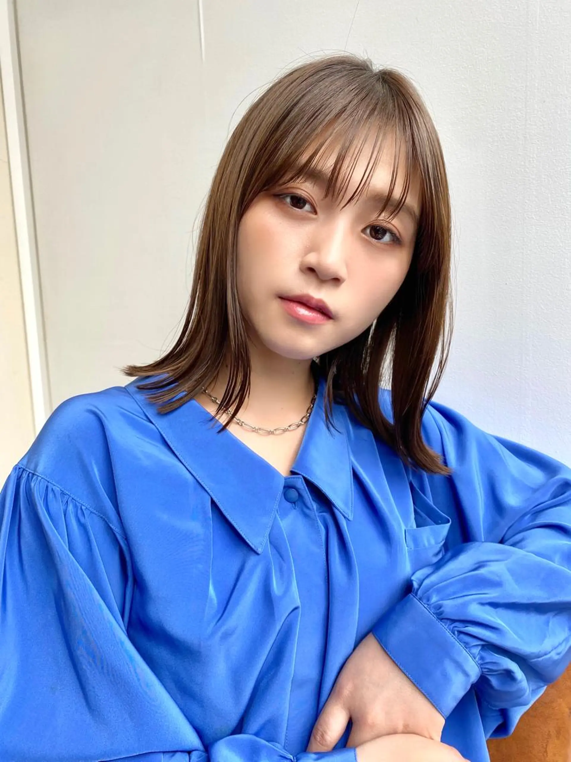 ミディアム カラー 外ハネヘア 表参道 髪質改善専門のその他イメージ