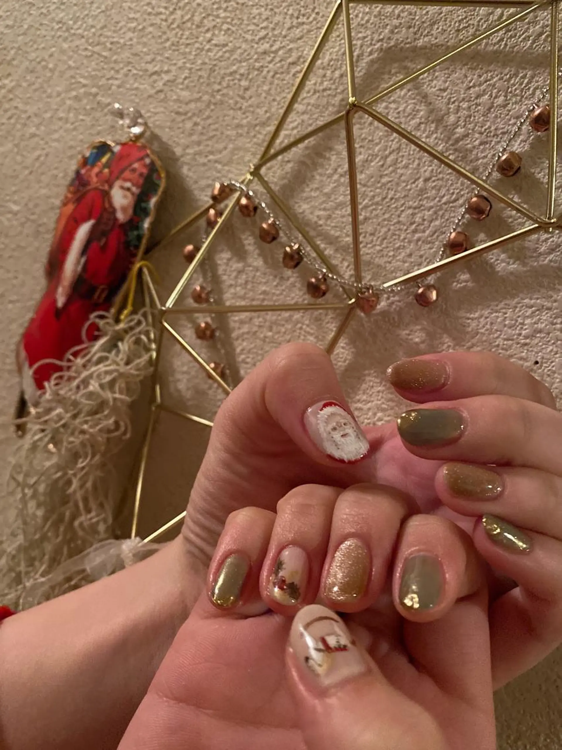 ネイル クリスマス lcoco nailのネイルデザイン