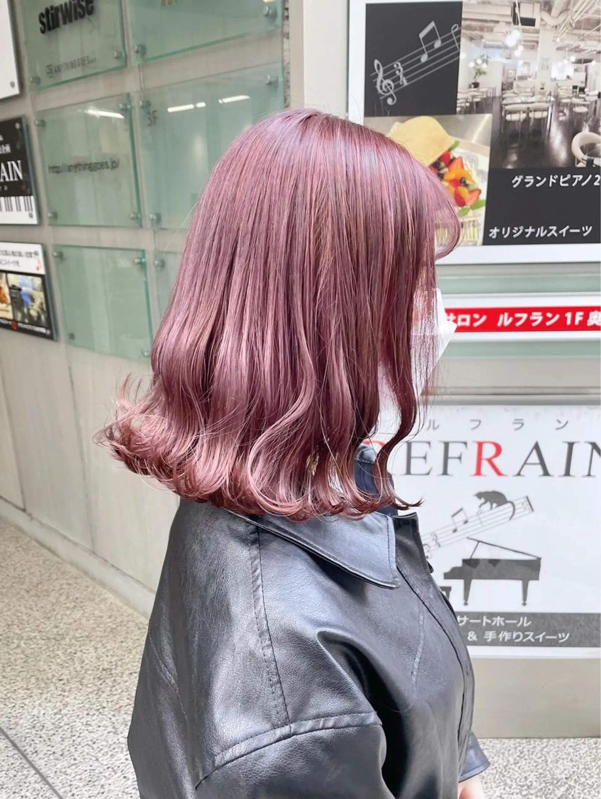 ミディアム カラー ブリーチ ケアブリーチ ラベンダーカラー ラベンダーピンク ピンクカラー Blue所属・透明感カラー 🫰🏻💗 高橋舞のその他イメージ