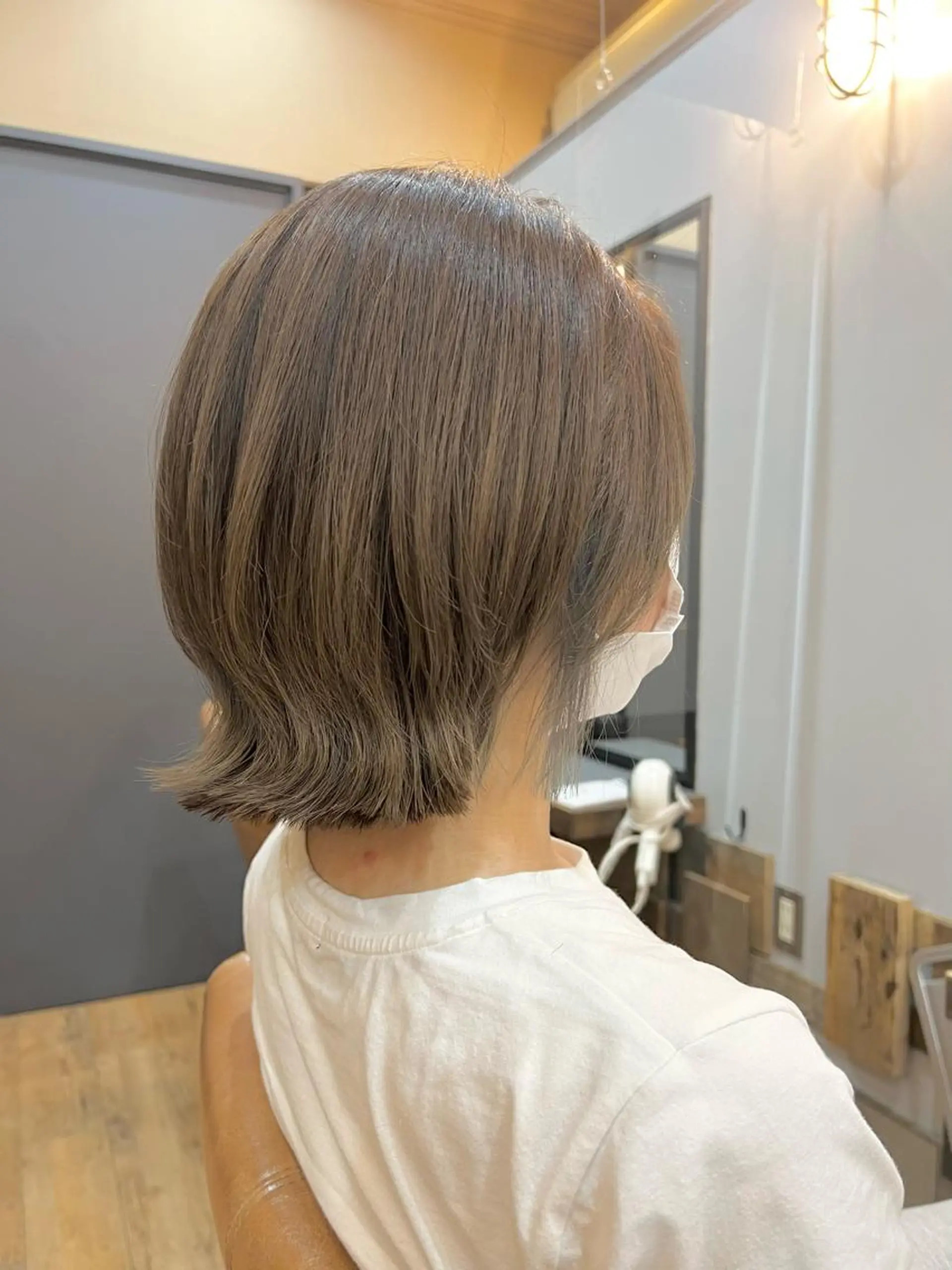 ショート カラー ボブ 外ハネヘア HairSalon SHIAN八王子店所属・SHIAN 八王子 🦋小林 美羅🦋のヘアスタイル