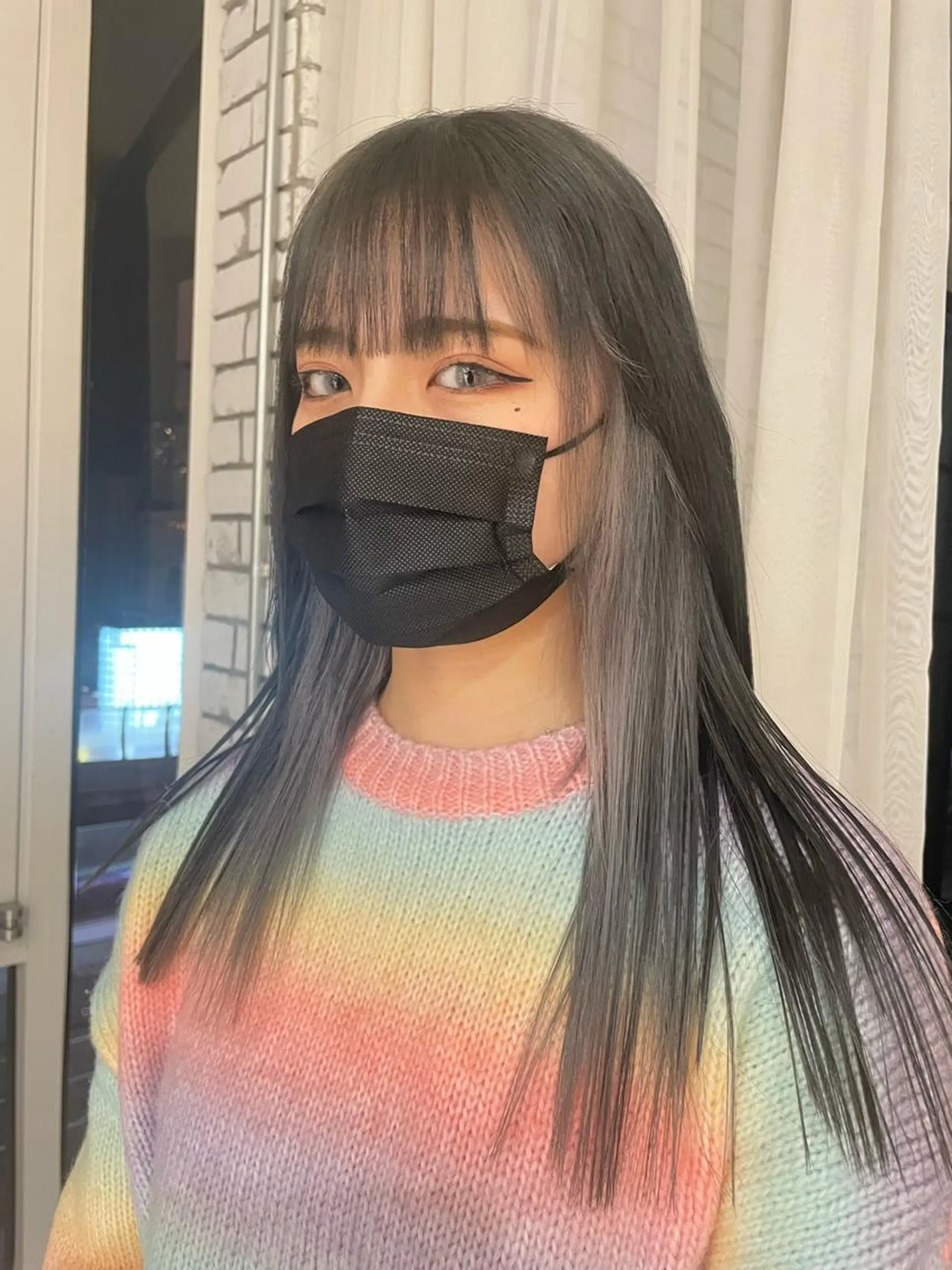 ロング カラー 艶ハイトーン👑♡ NATSUKIのヘアスタイル