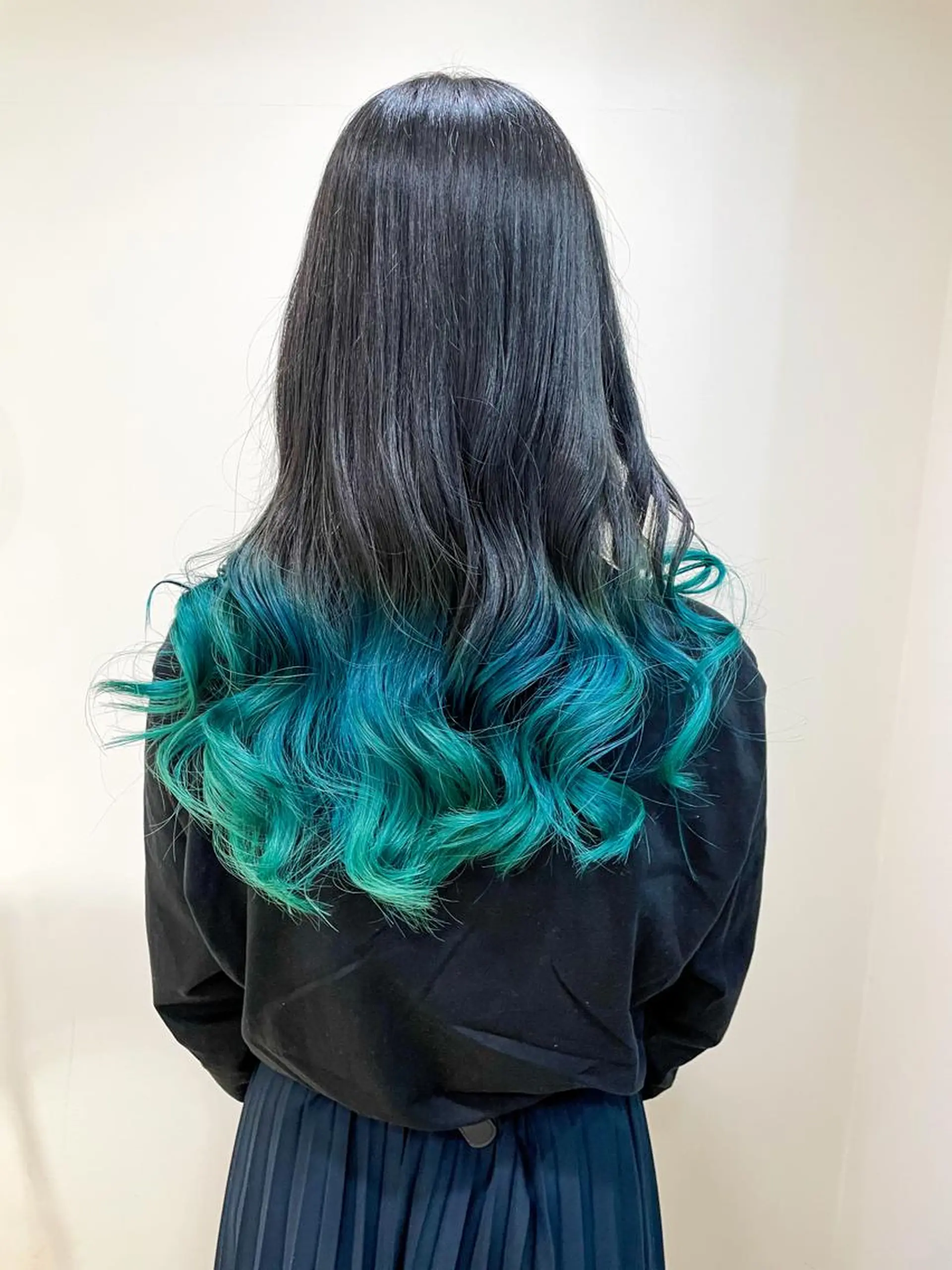 ロング カラー 縮毛矯正/髪質改善 /韓国風　山川春輝のヘアスタイル