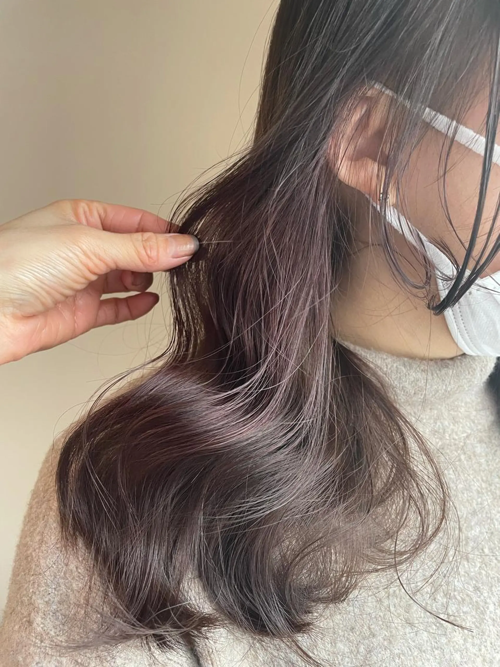 ロング カラー ヘアアレンジ キッズ ネイル マツエク・マツパ 透明感カラー/推しカ ラー☁️JURAのヘアスタイル