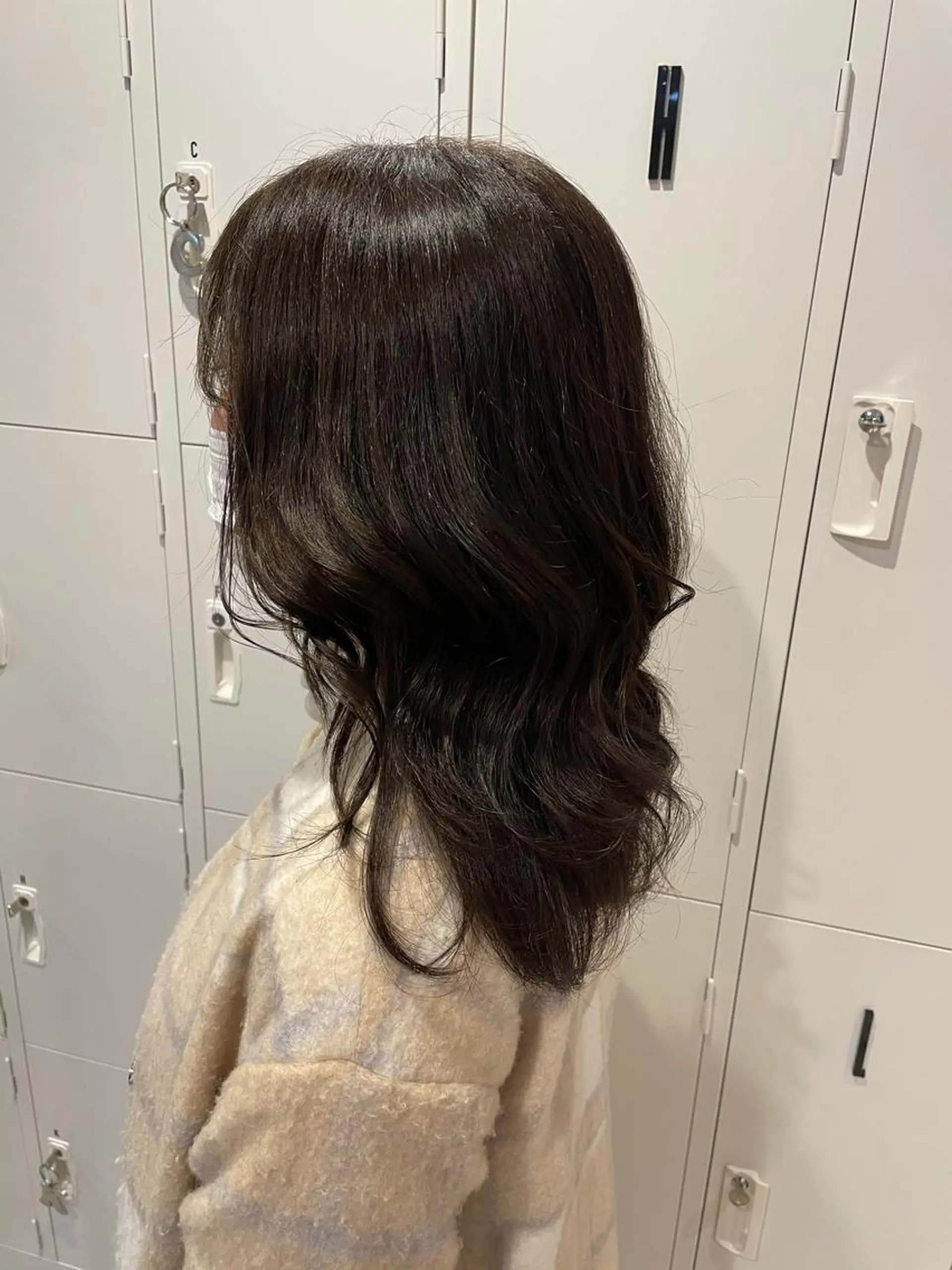 ミディアム カラー ベージュカラー オリーブベージュ 沖縄/ヘアアレンジ /ナカノのヘアスタイル