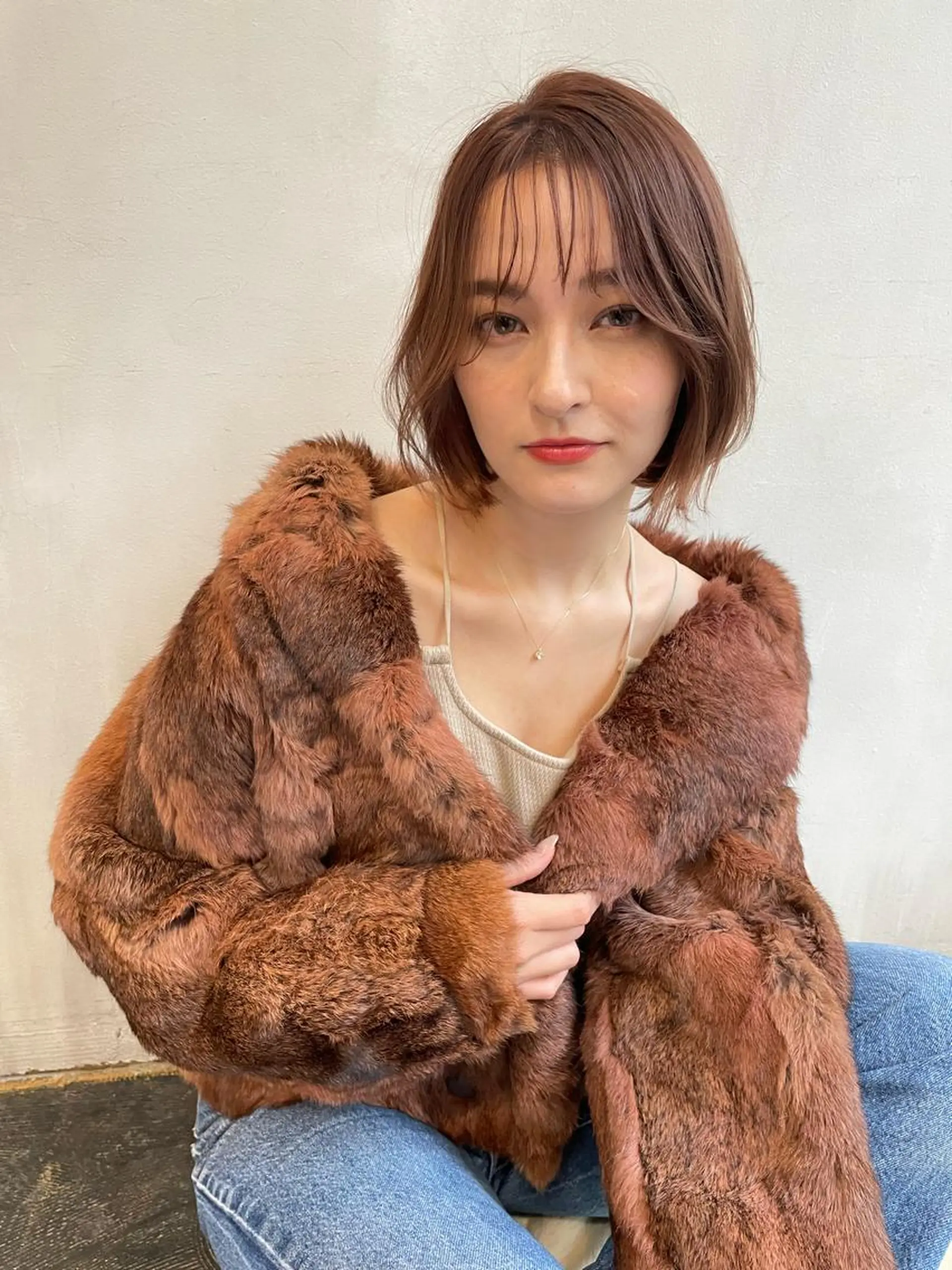 ショート カラー ショート/ボブ専門 宮脇美奈/南船場のヘアスタイル