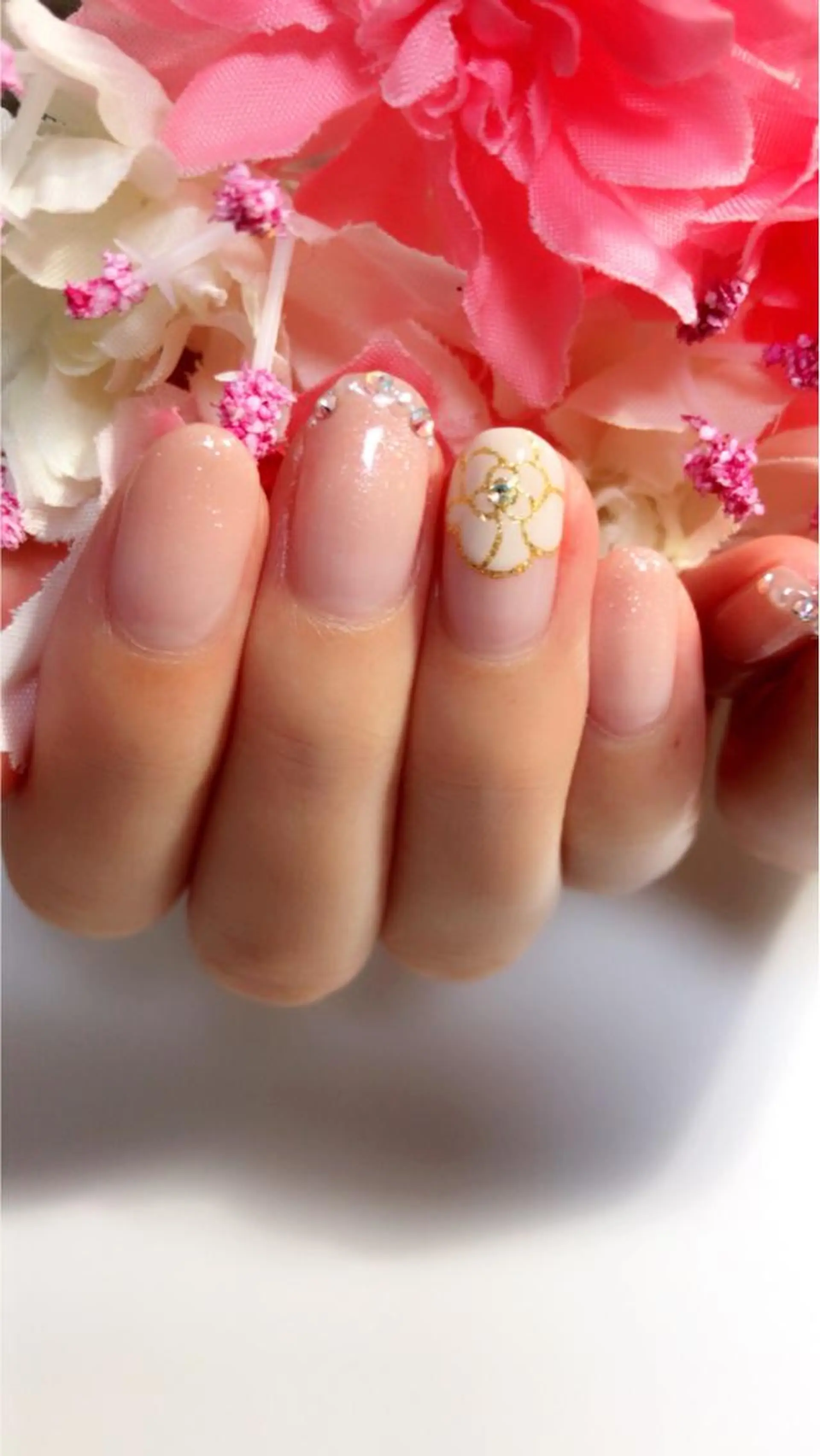 ネイル ネイル/耳つぼ /新ホワイトニングのネイルデザイン