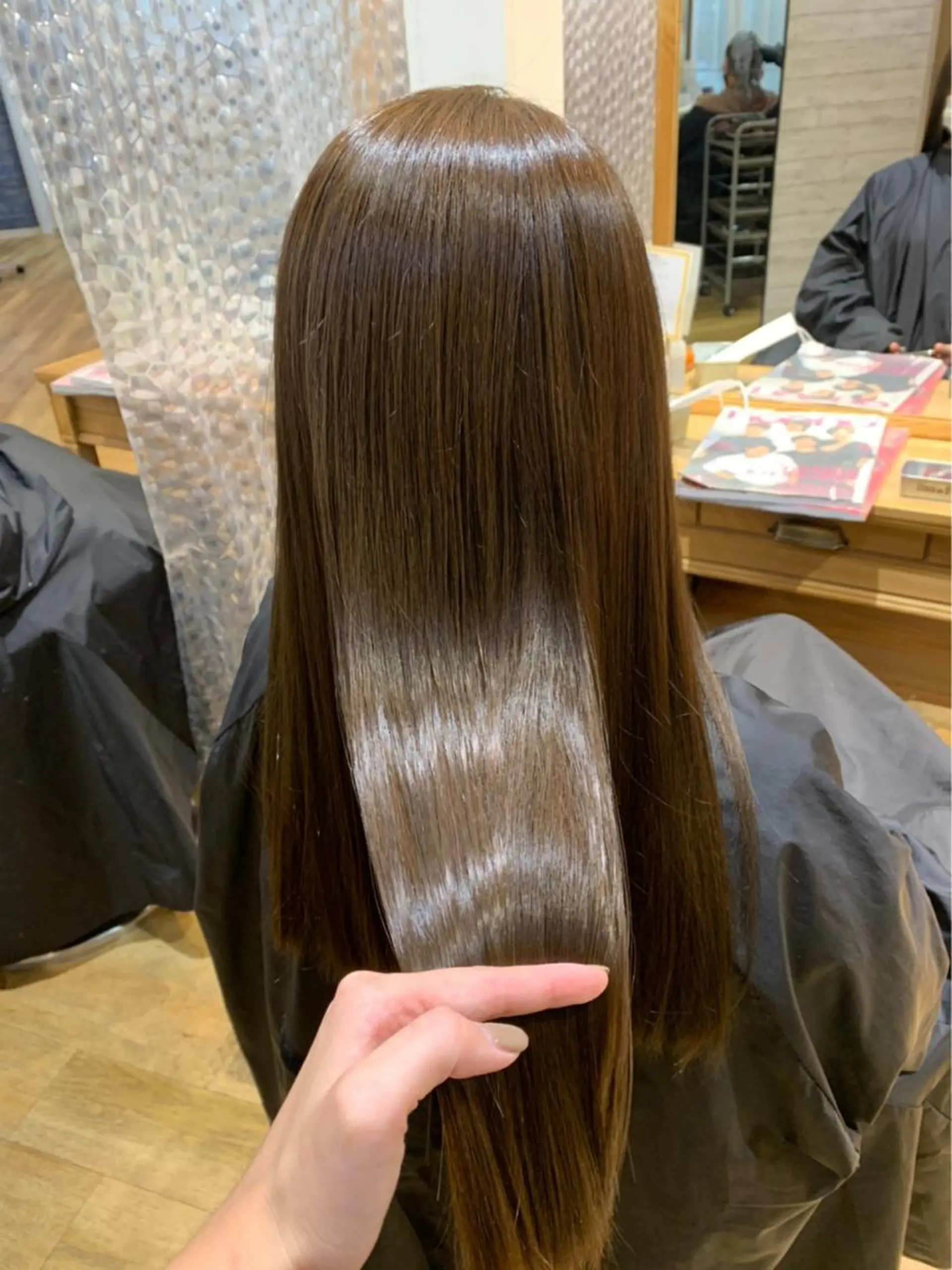 ロング カラー トリートメント カット ヘアカラー トリートメント Beleza 渋谷所属・Kazusa/渋谷/ エクステ/ハイトーンのヘアスタイル