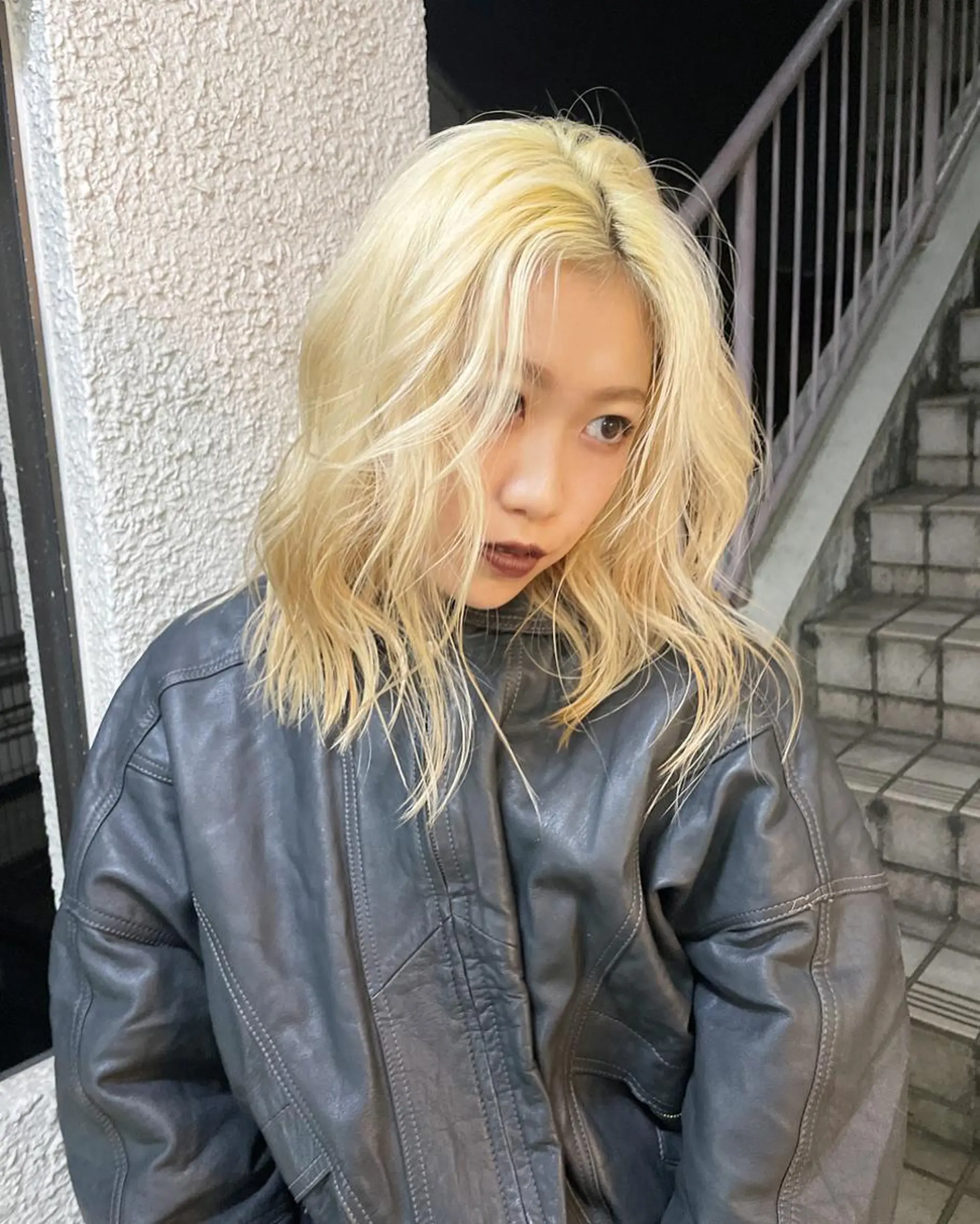 ミディアム カラー カット ヘアカラー トリートメント レイヤー/透明感 カラー/Tamakiのヘアスタイル