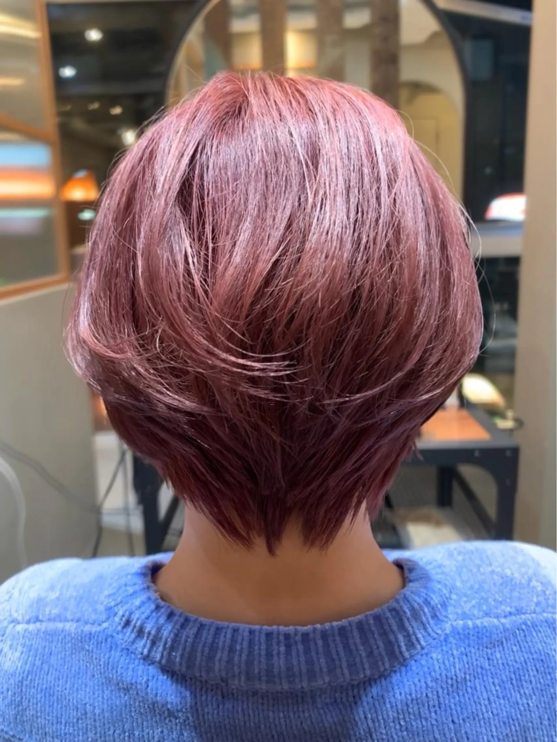 ショート カラー OON仙台一番町店所属・足立 崇明のヘアスタイル