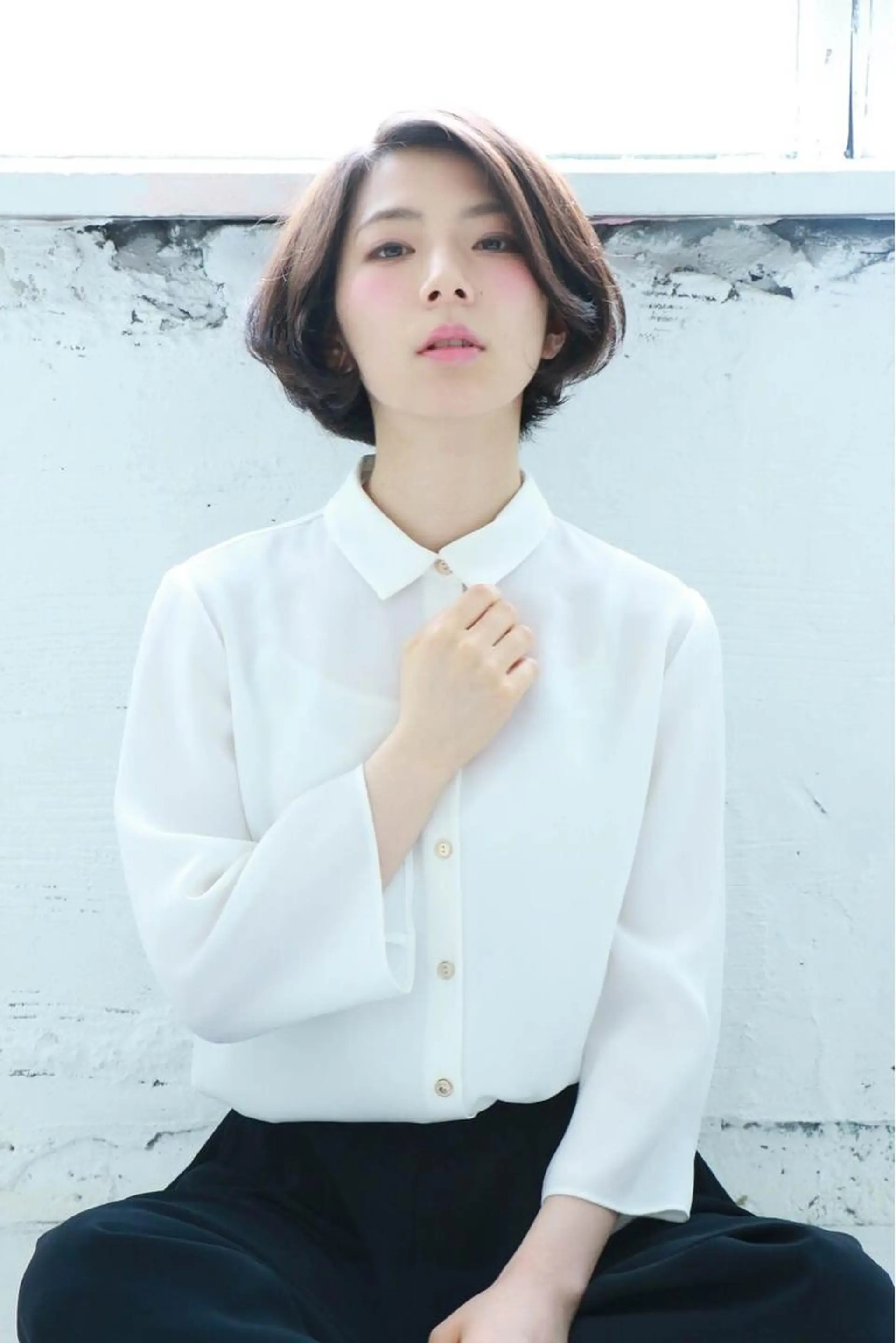 ショート ミディアム セミロング ロング カラー パーマ ヘアアレンジ メンズ 福元友梨 ディレクター✂️のヘアスタイル